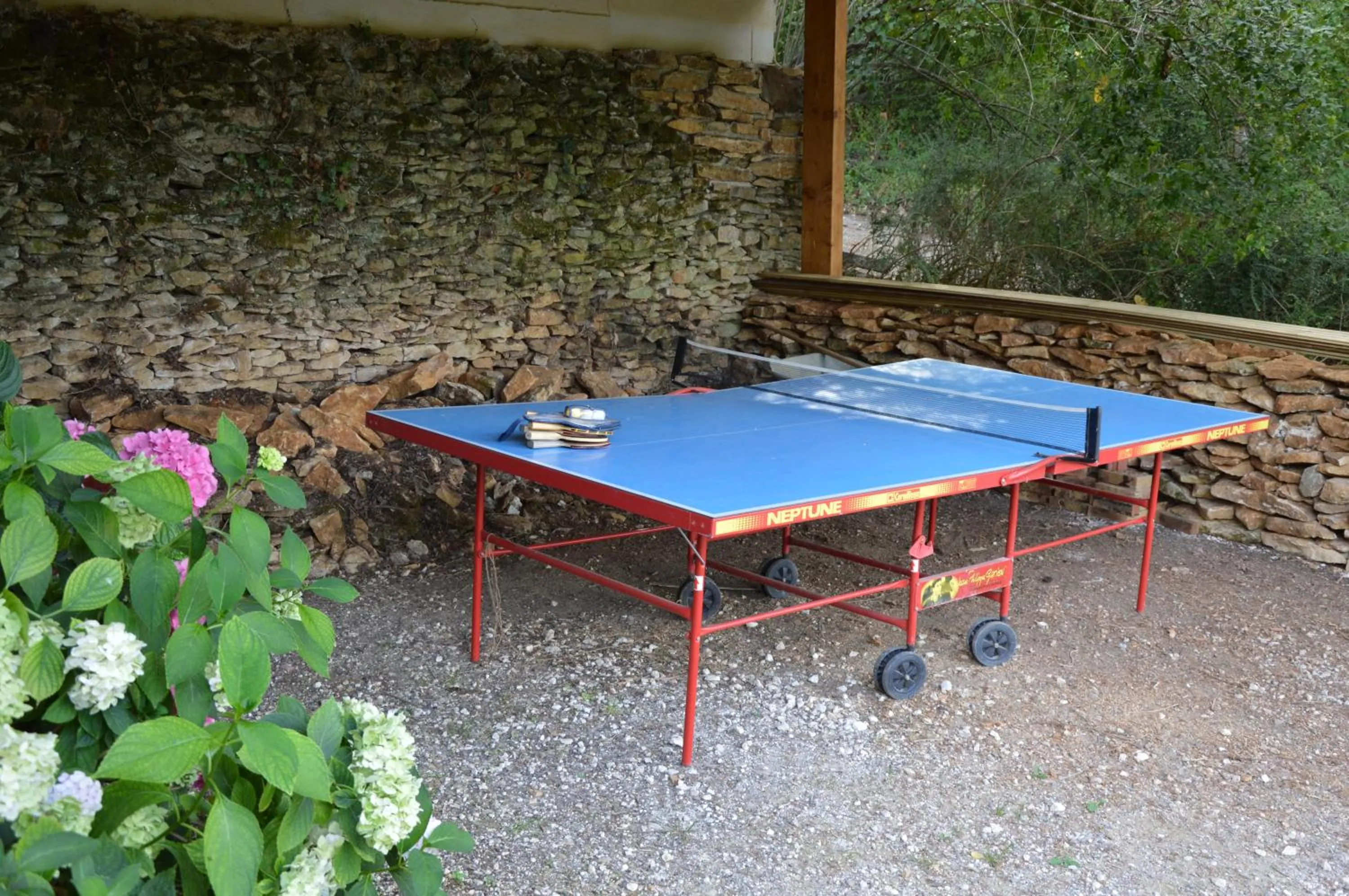 Table tennis in Les Deux Tours