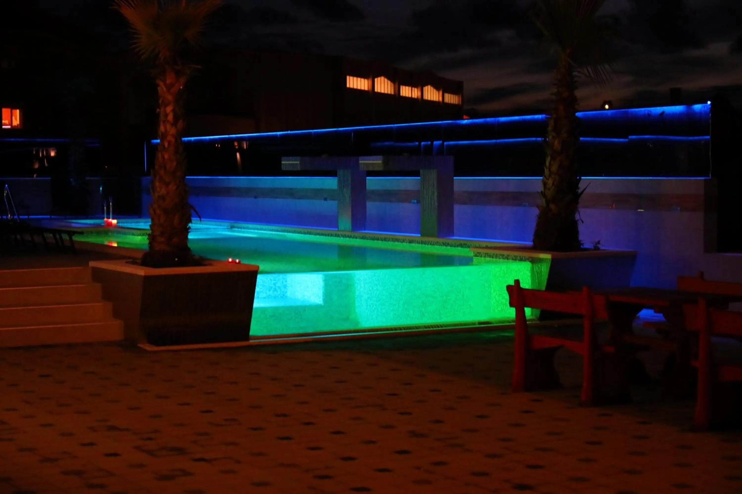 Swimming pool in Boutique Apartments Ad Astra