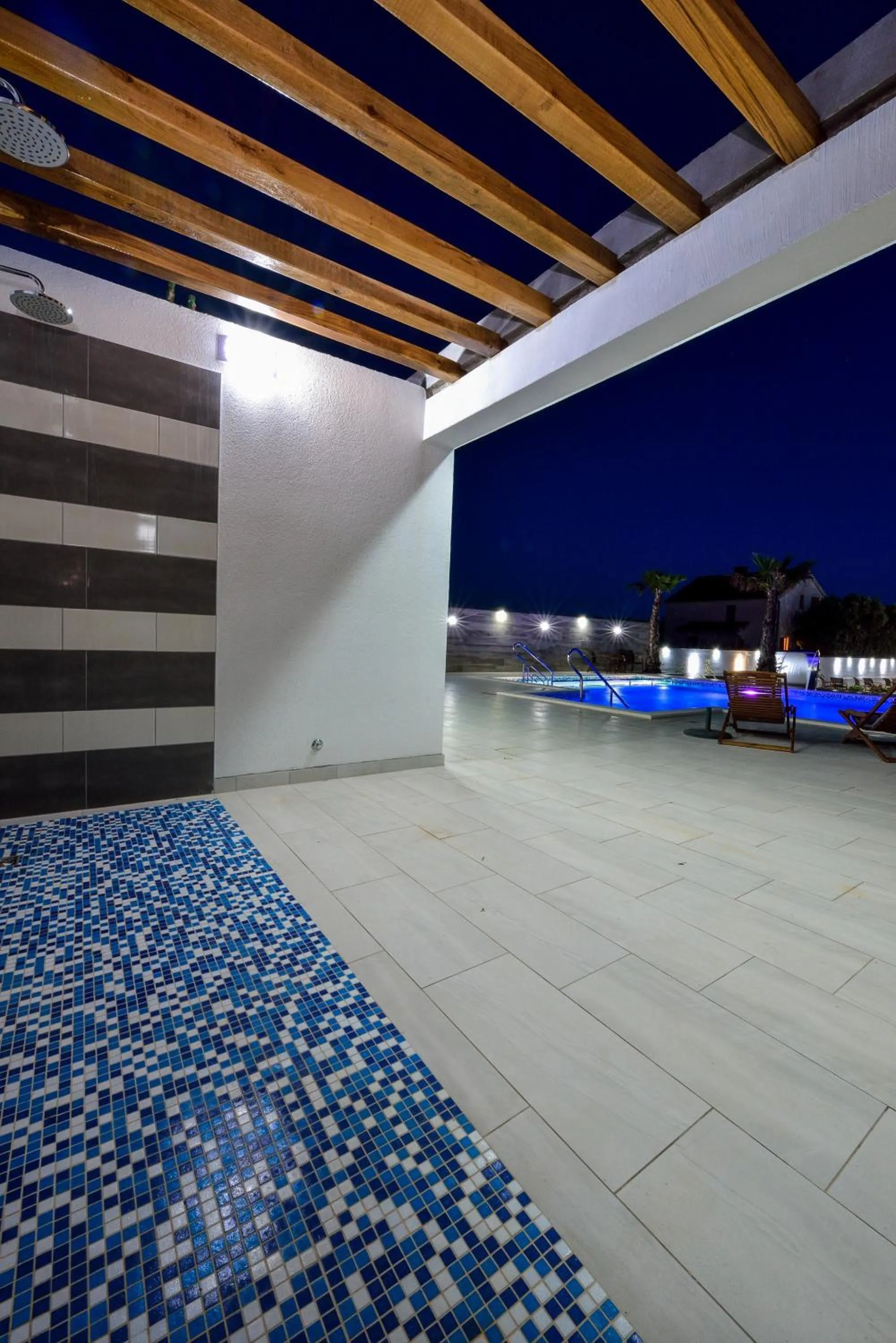 Swimming pool in Boutique Apartments Ad Astra