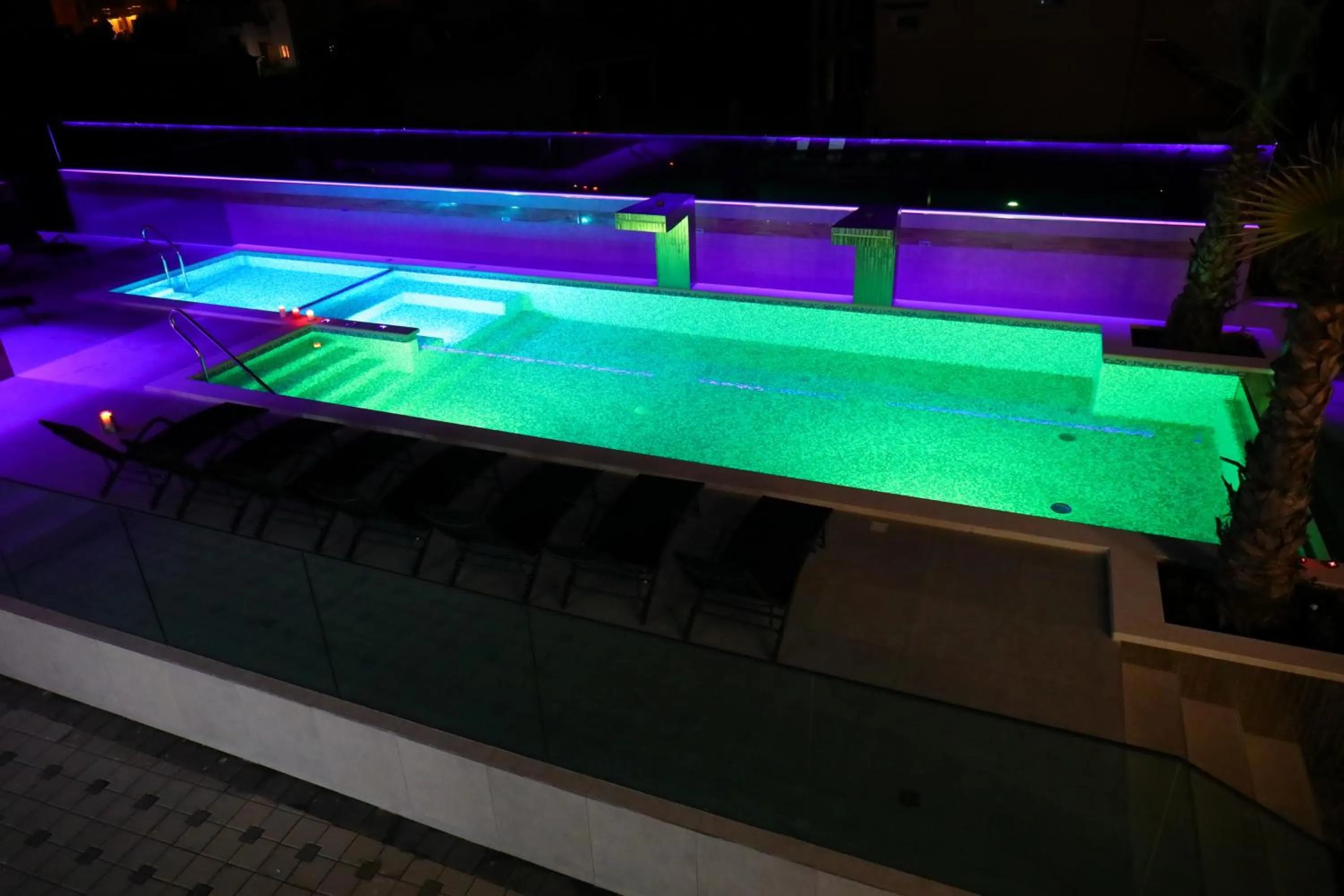 Swimming pool in Boutique Apartments Ad Astra