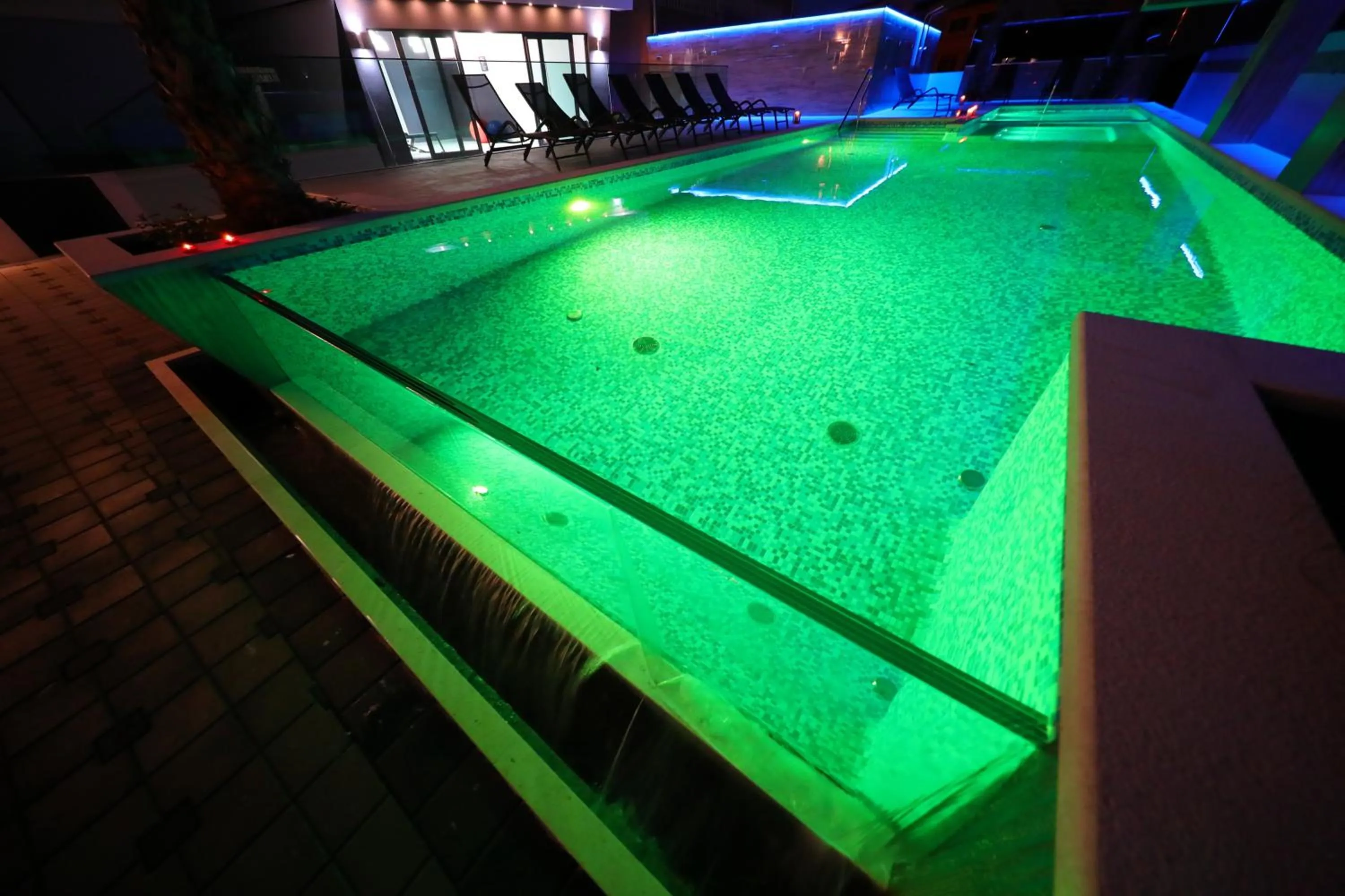 Swimming pool in Boutique Apartments Ad Astra