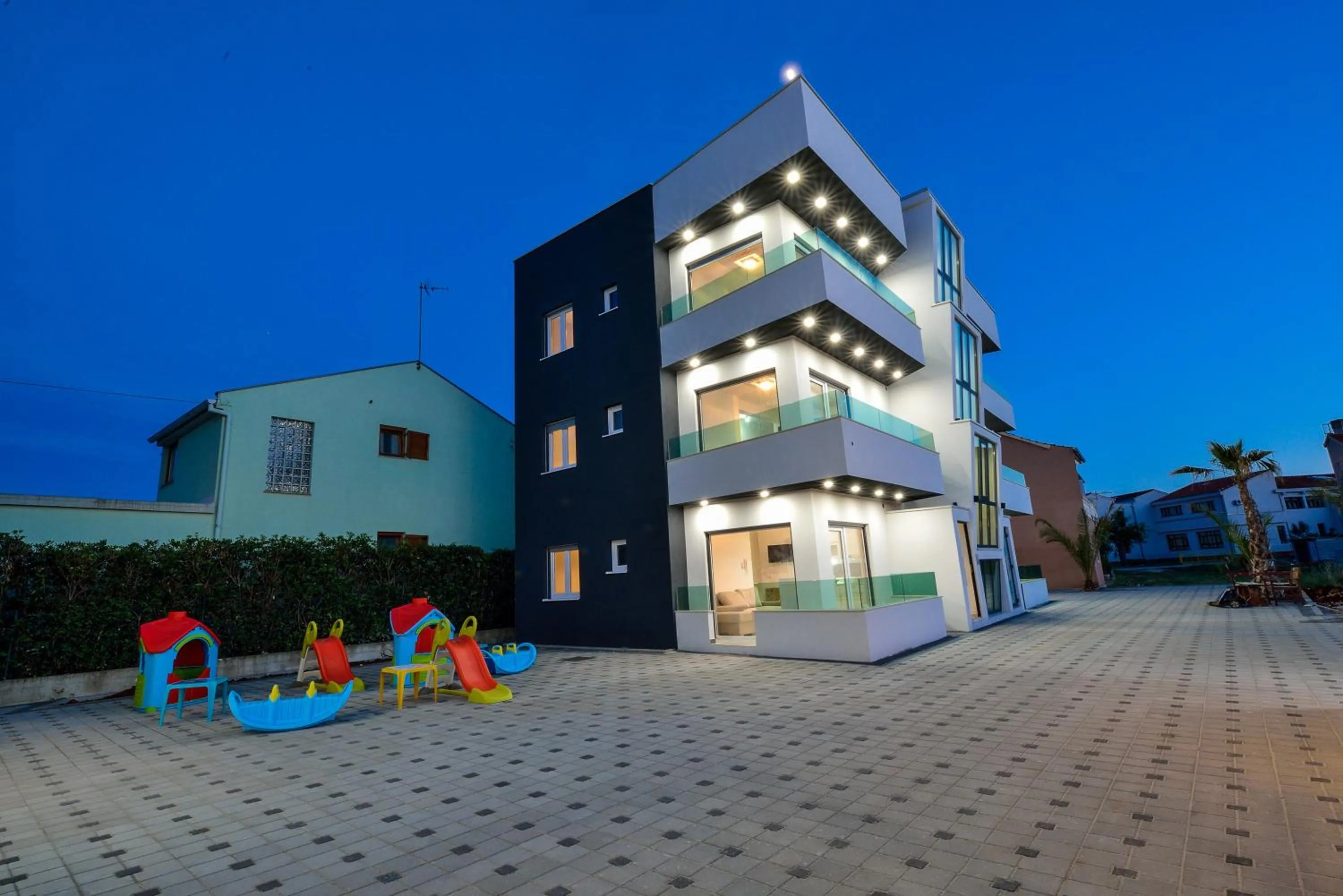 Patio in Boutique Apartments Ad Astra