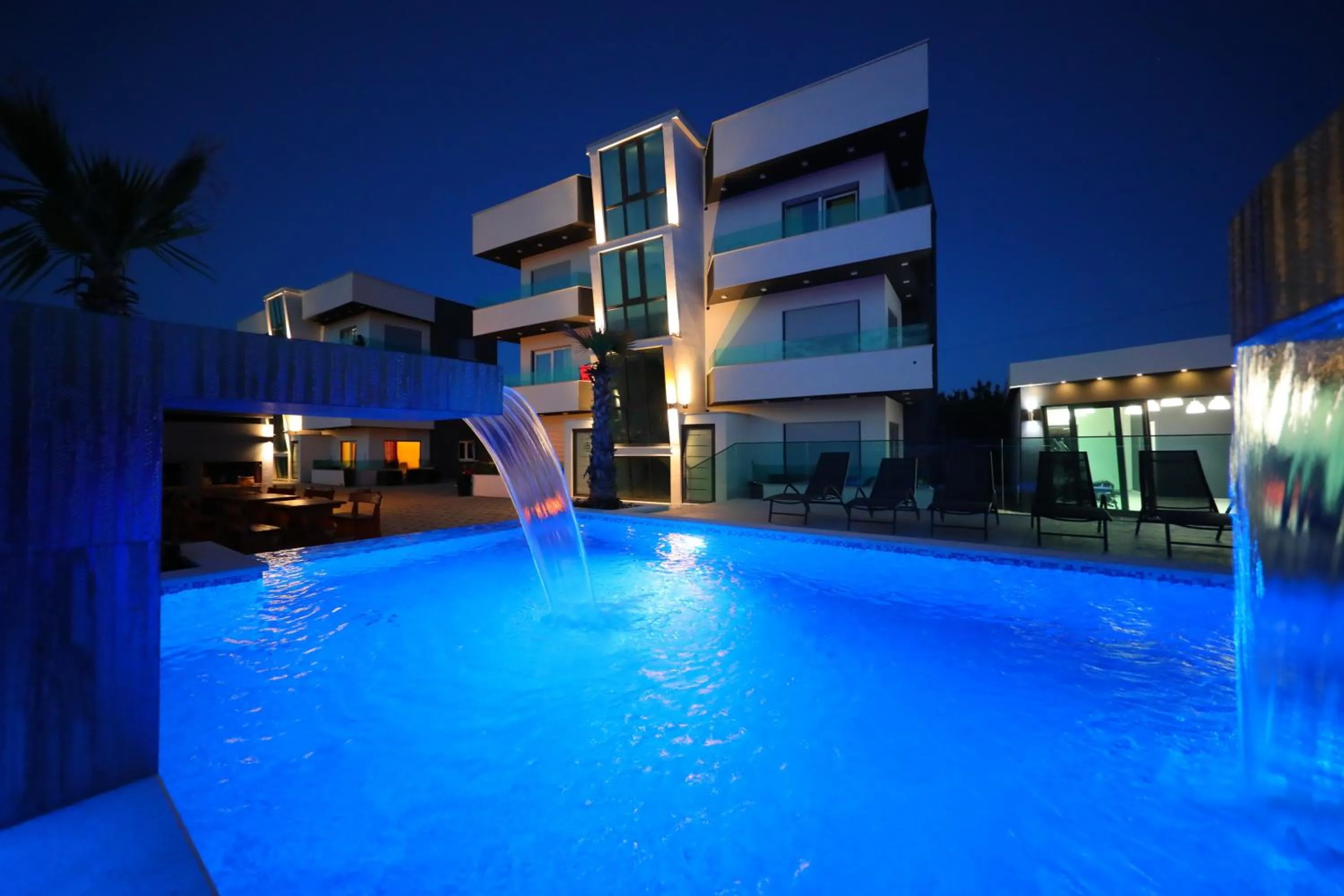 Swimming pool in Boutique Apartments Ad Astra