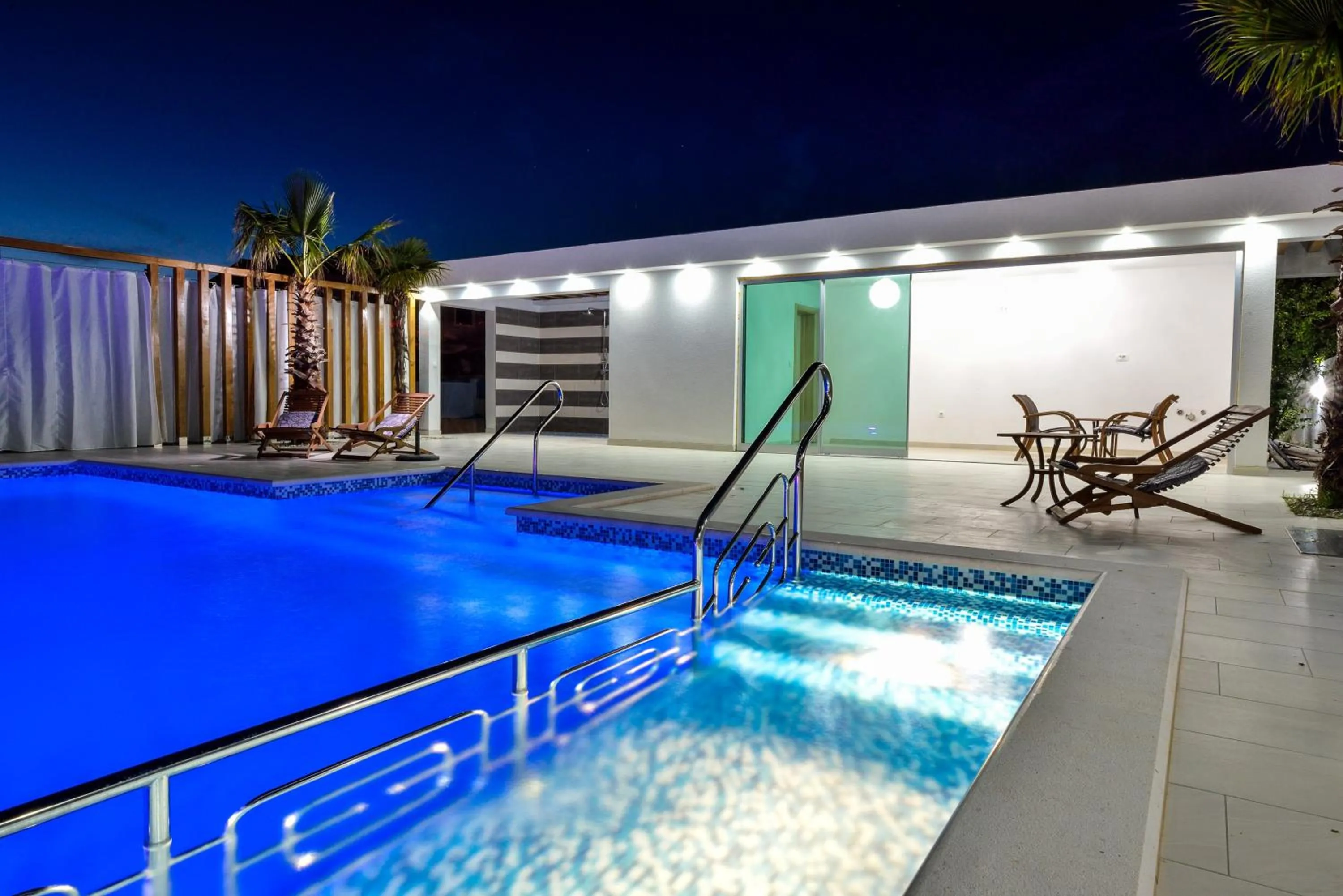 Swimming pool in Boutique Apartments Ad Astra