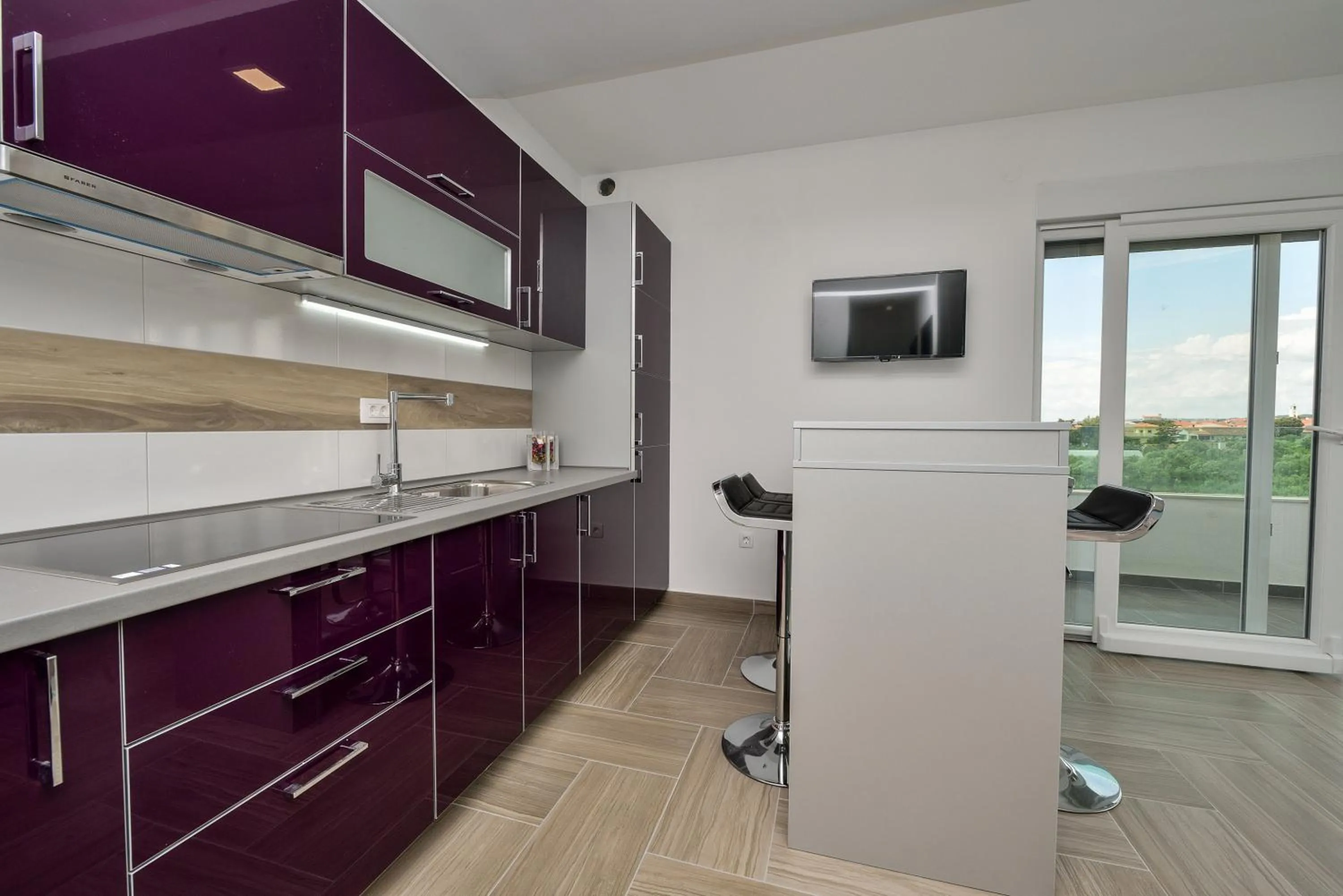 Balcony/Terrace in Boutique Apartments Ad Astra