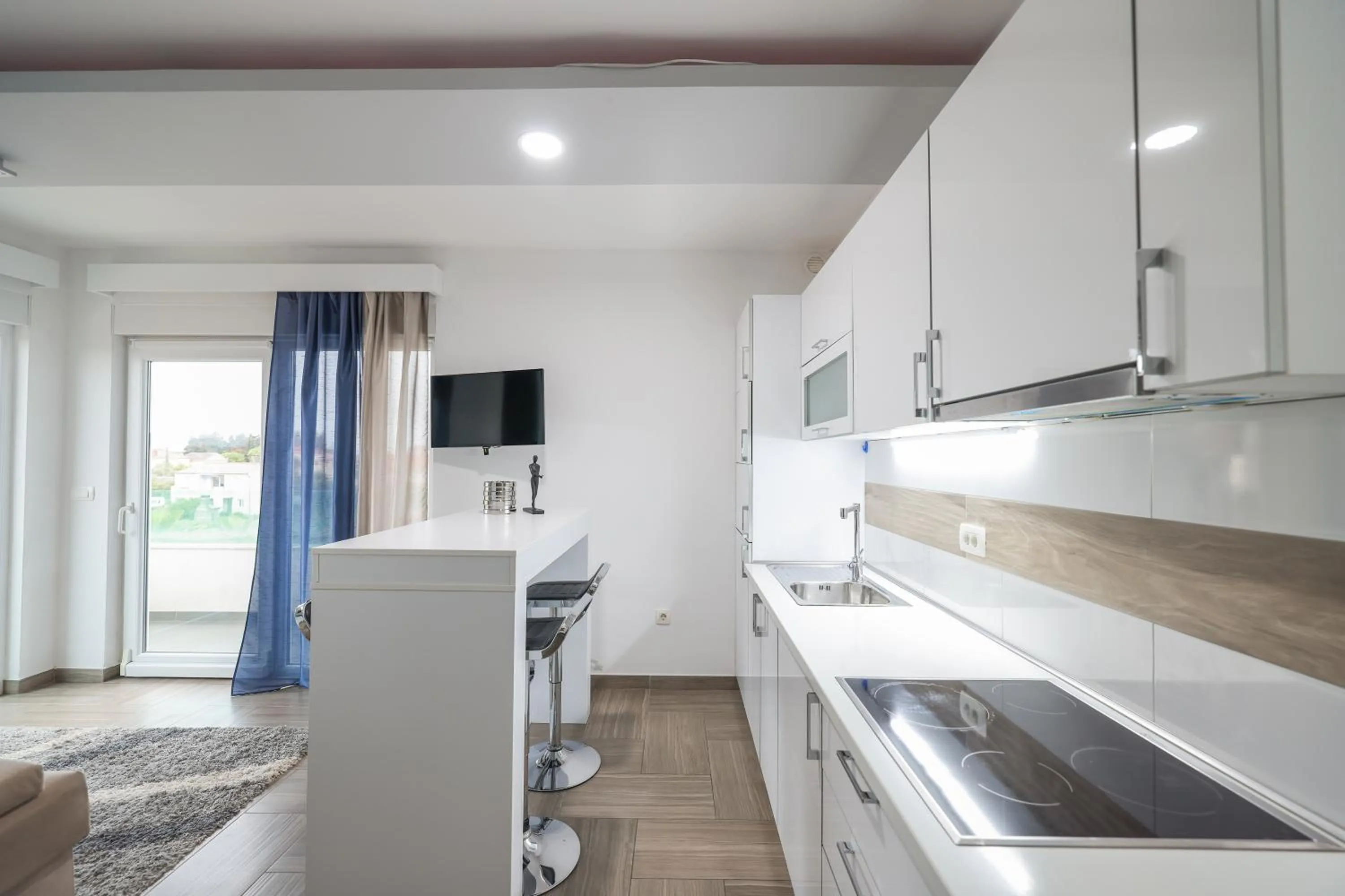 kitchen in Boutique Apartments Ad Astra