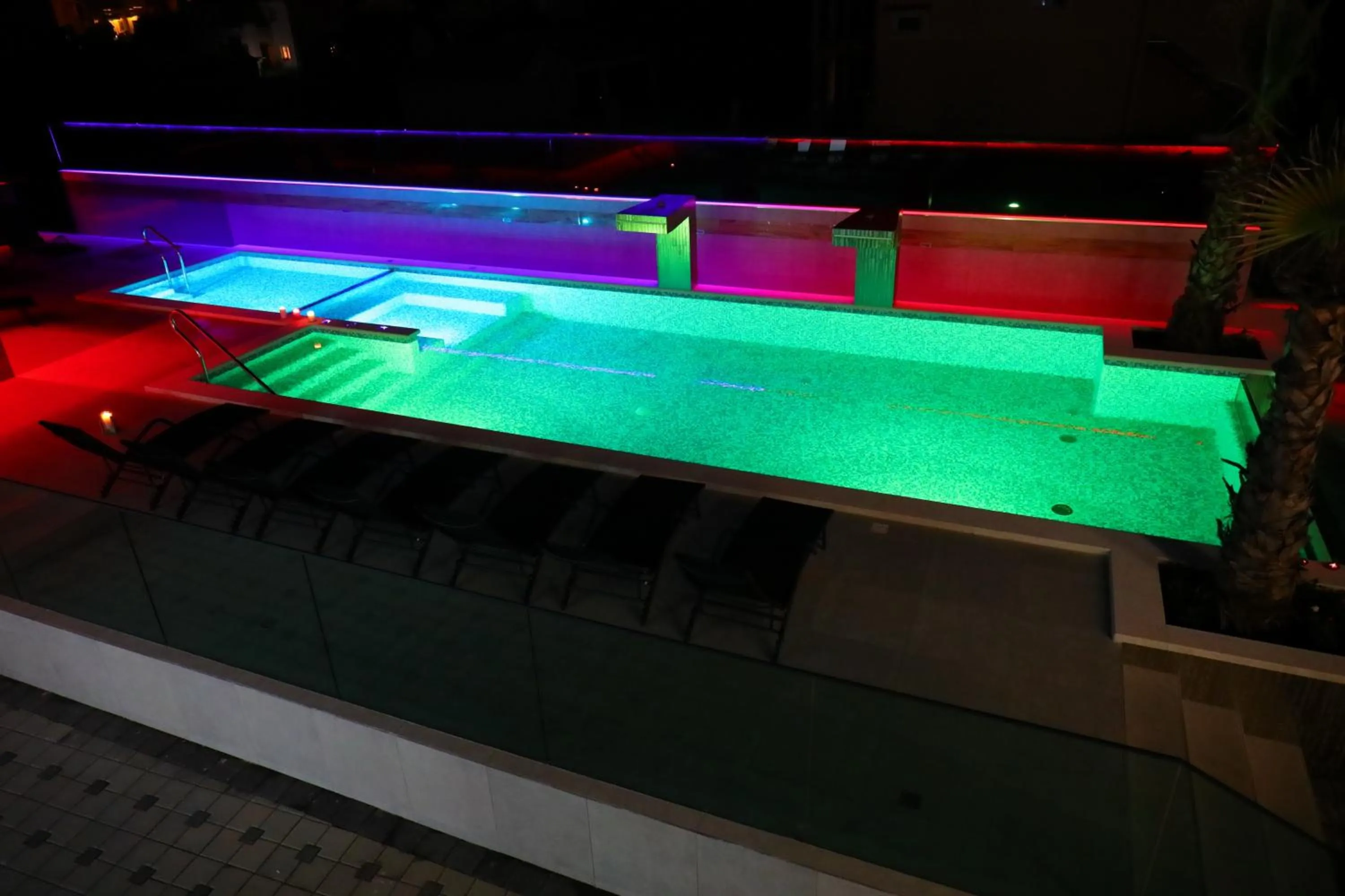 Swimming pool in Boutique Apartments Ad Astra