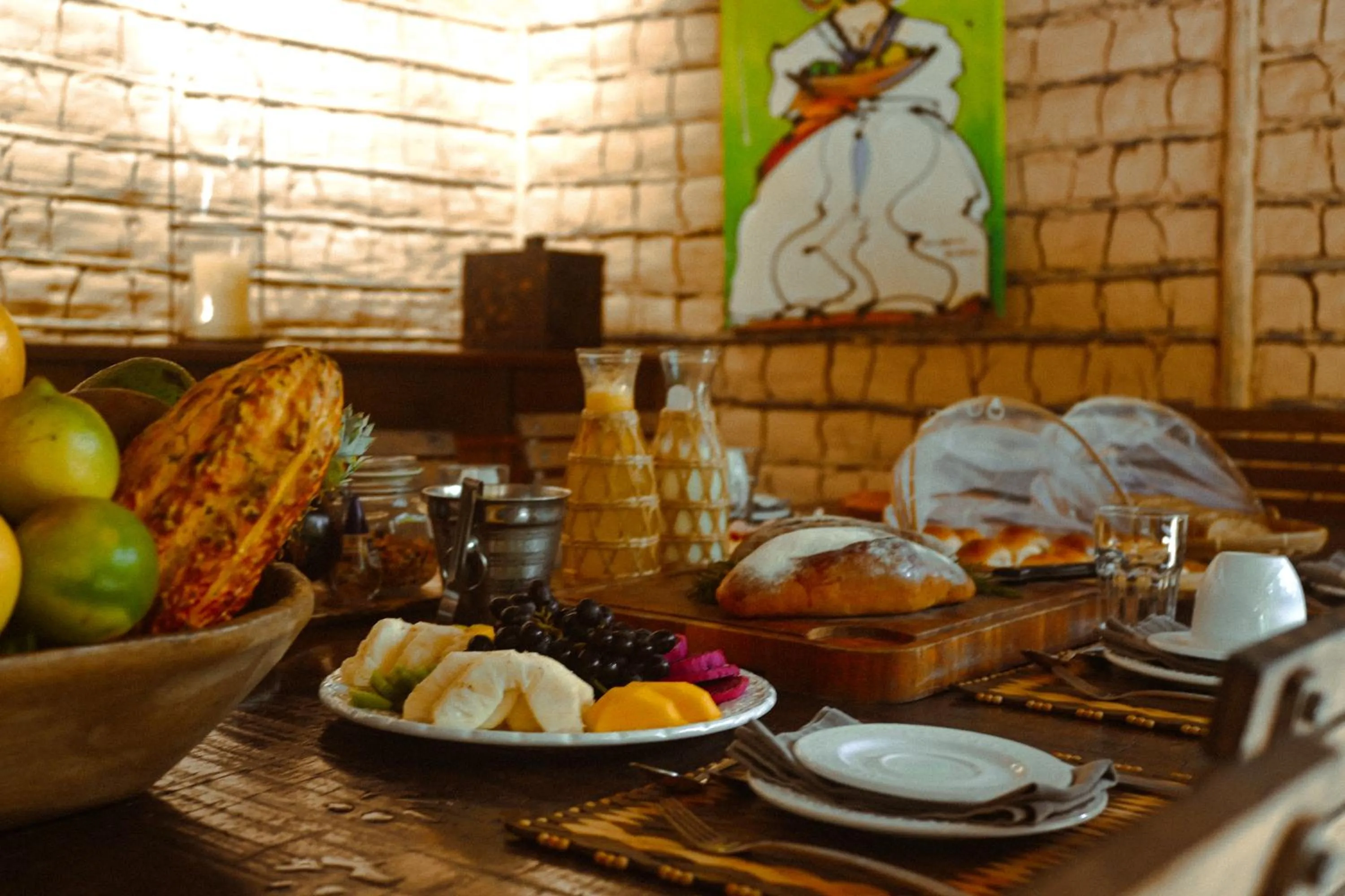 Breakfast in Casa Angatu