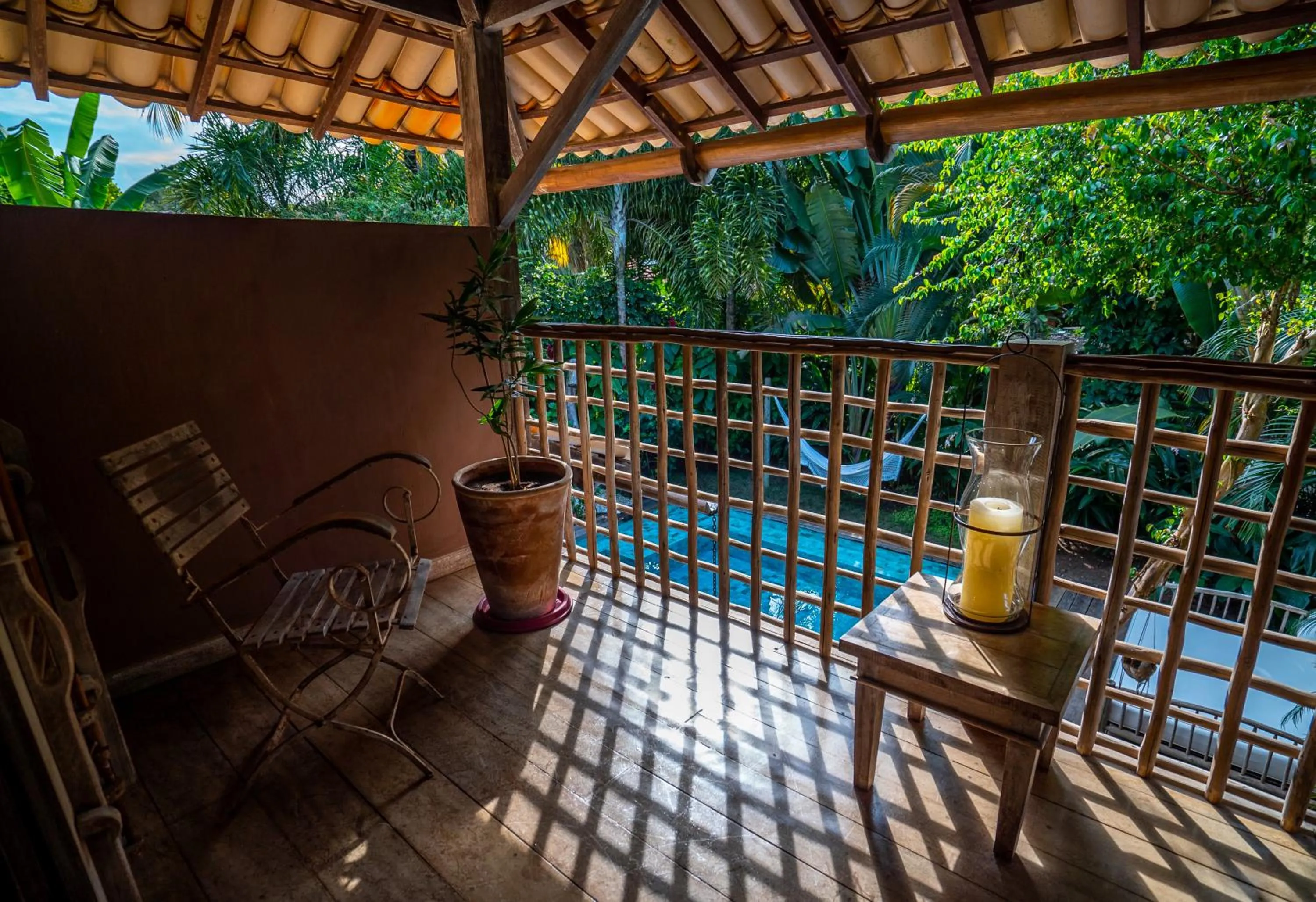 Balcony/Terrace in Casa Angatu