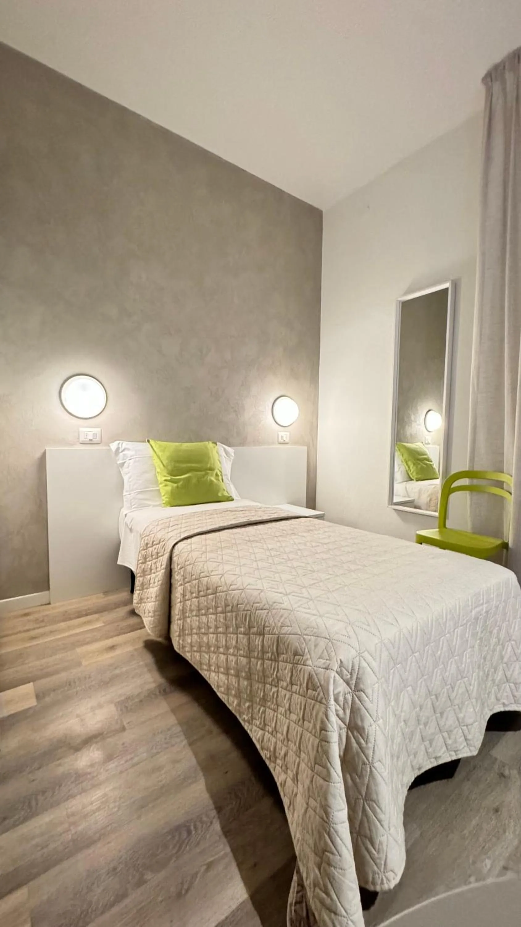 Bed in Hotel Cristina