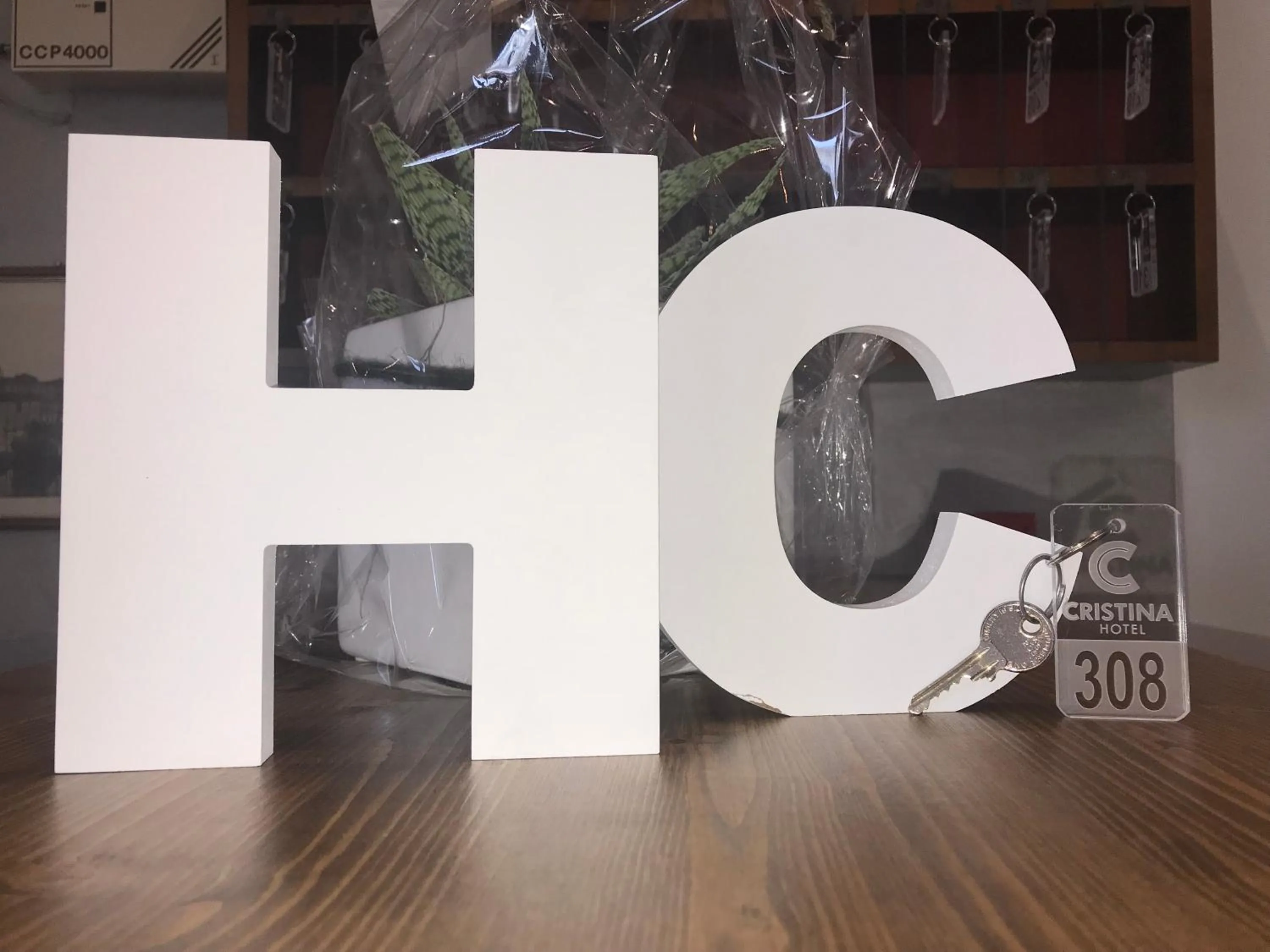 Lobby or reception in Hotel Cristina