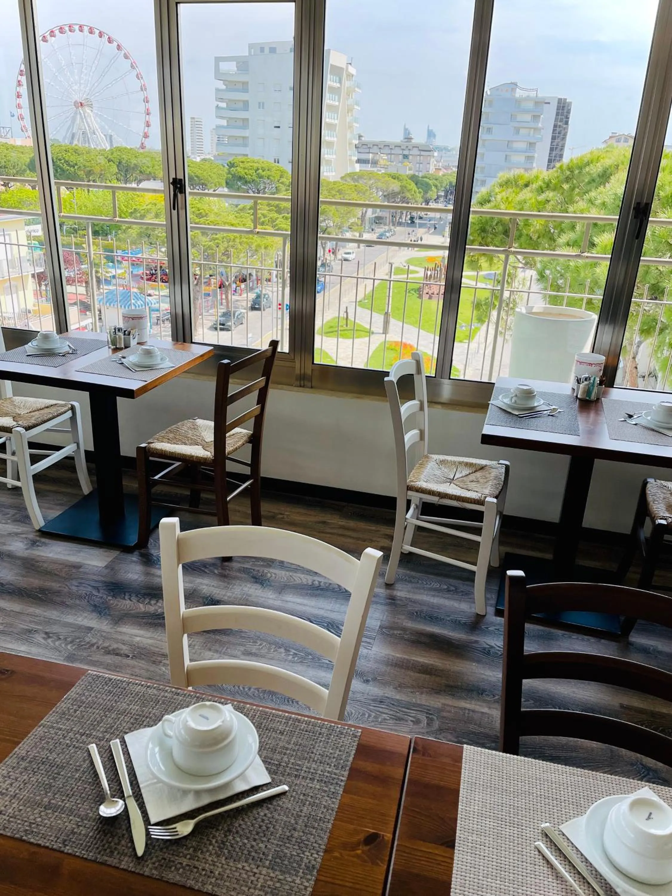 Bird's eye view in Hotel Cristina