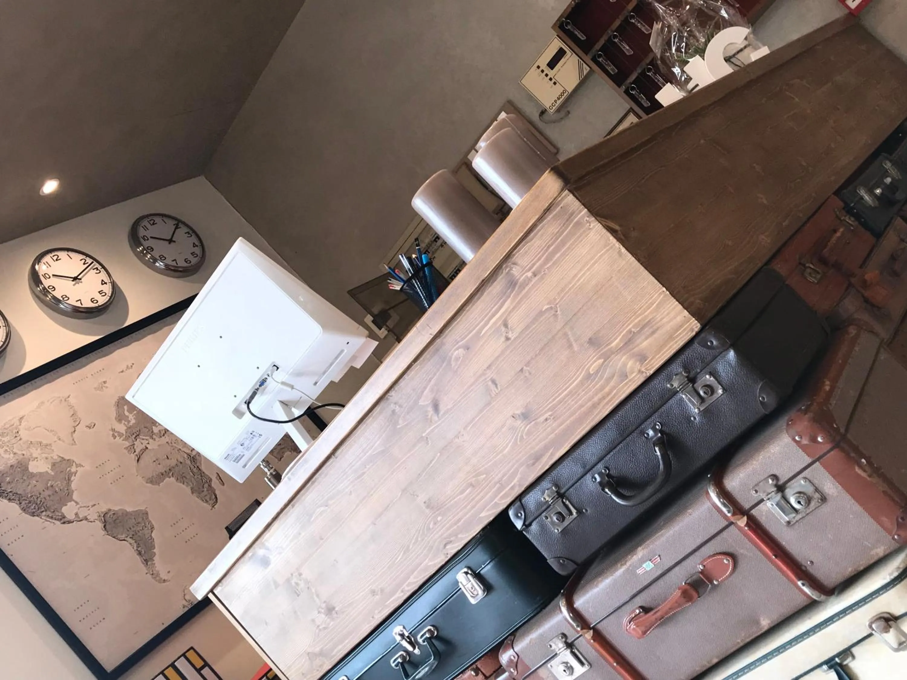 Lobby or reception in Hotel Cristina