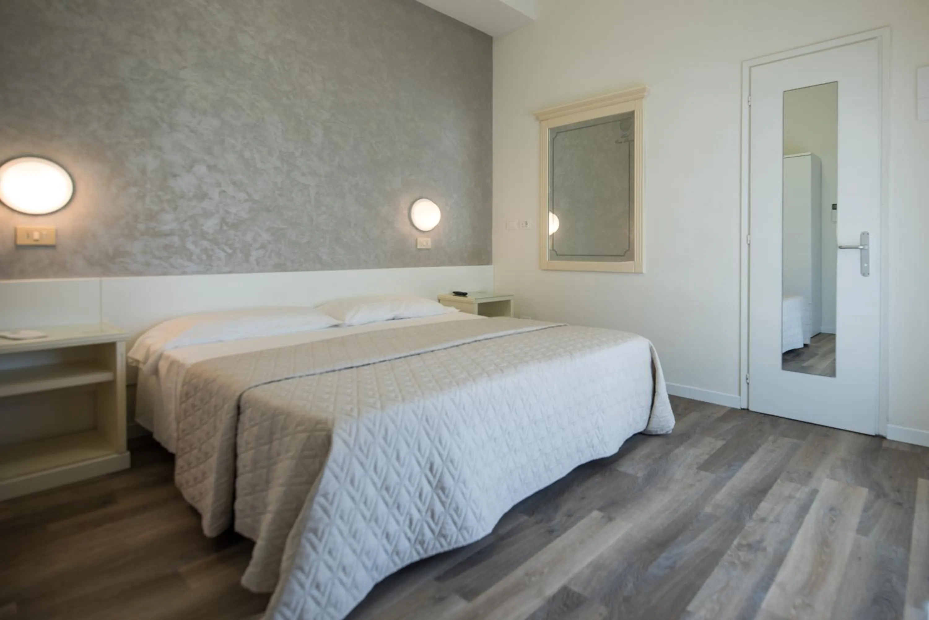 Bed in Hotel Cristina