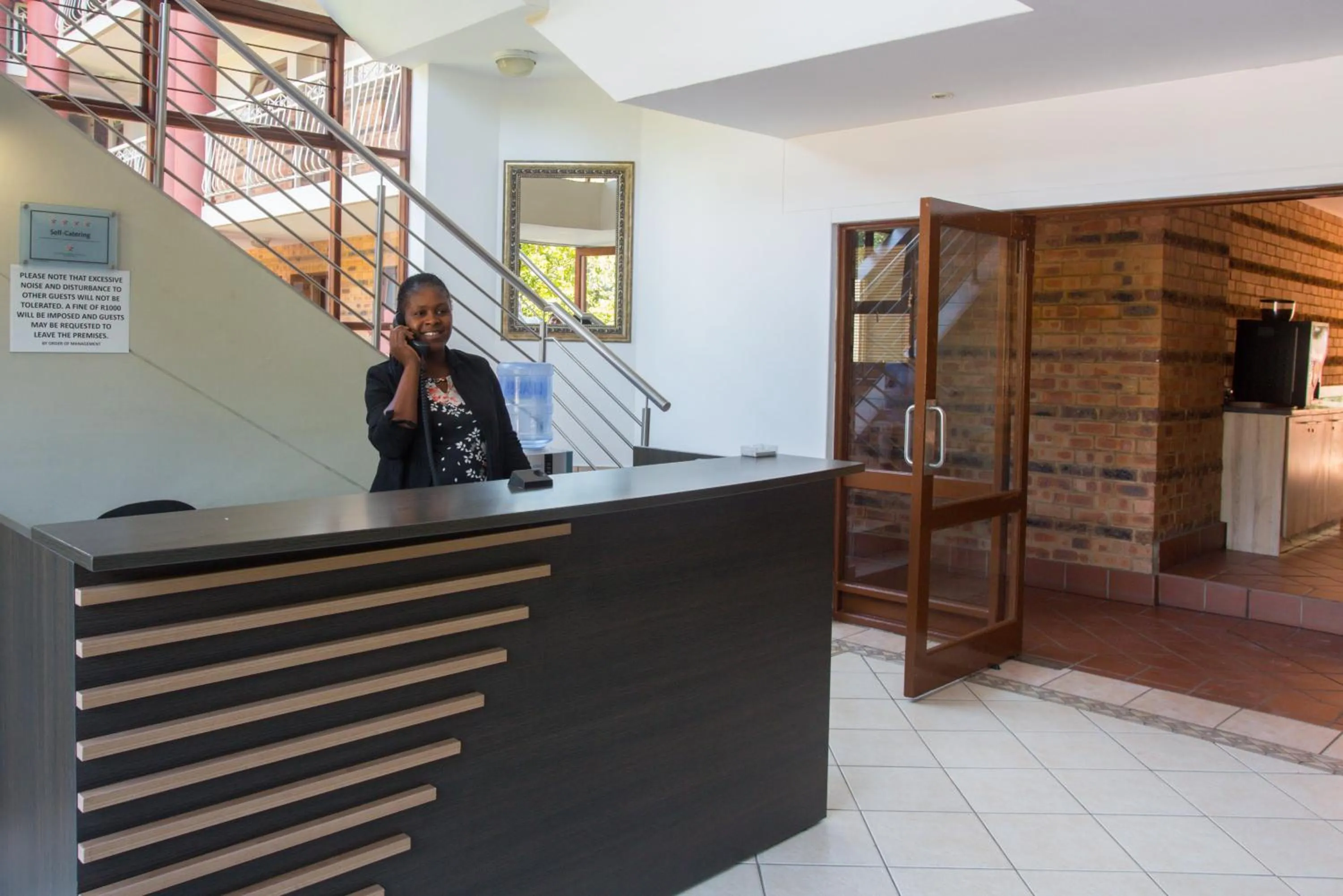 Staff in Sandton Times Square