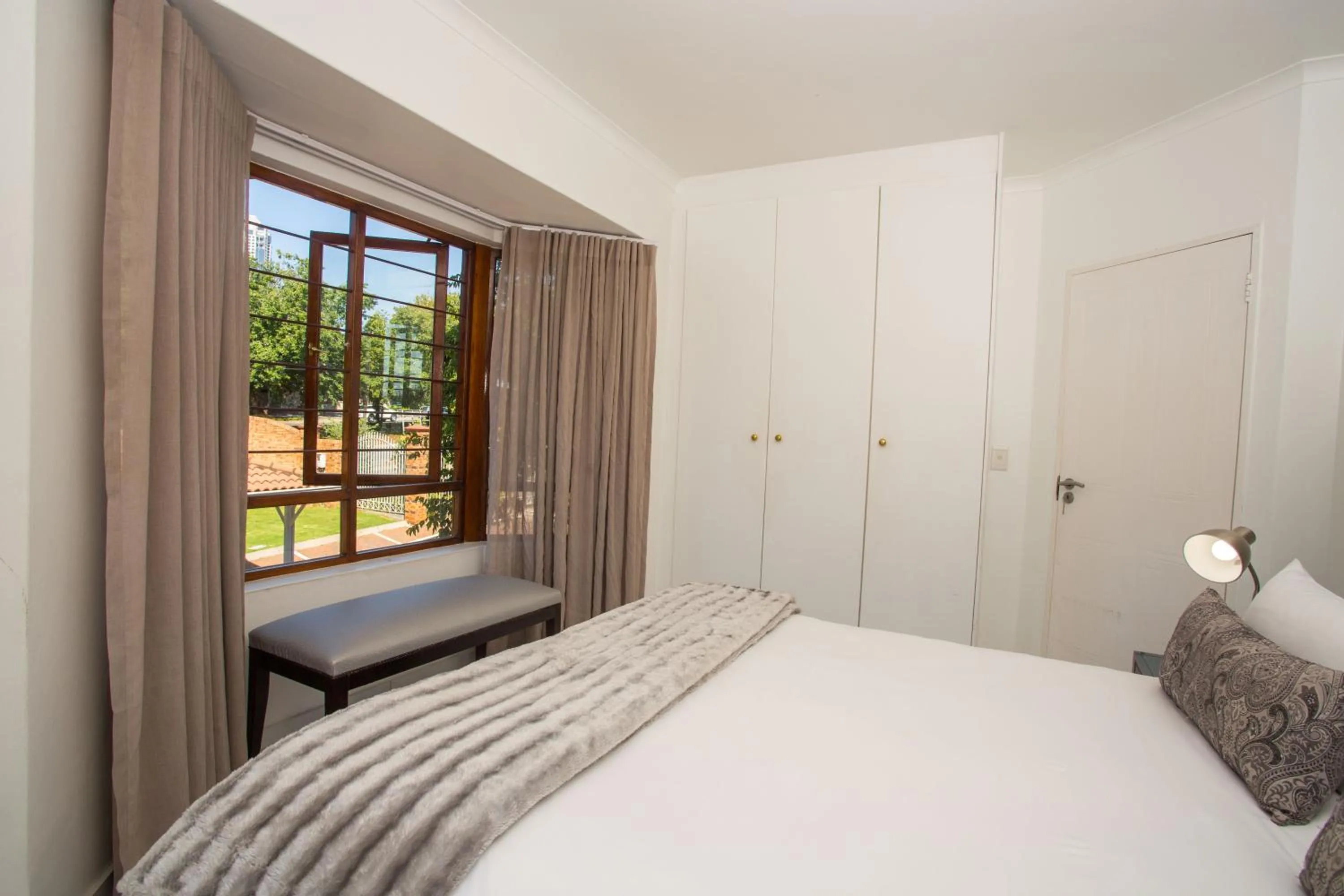 Bed in Sandton Times Square