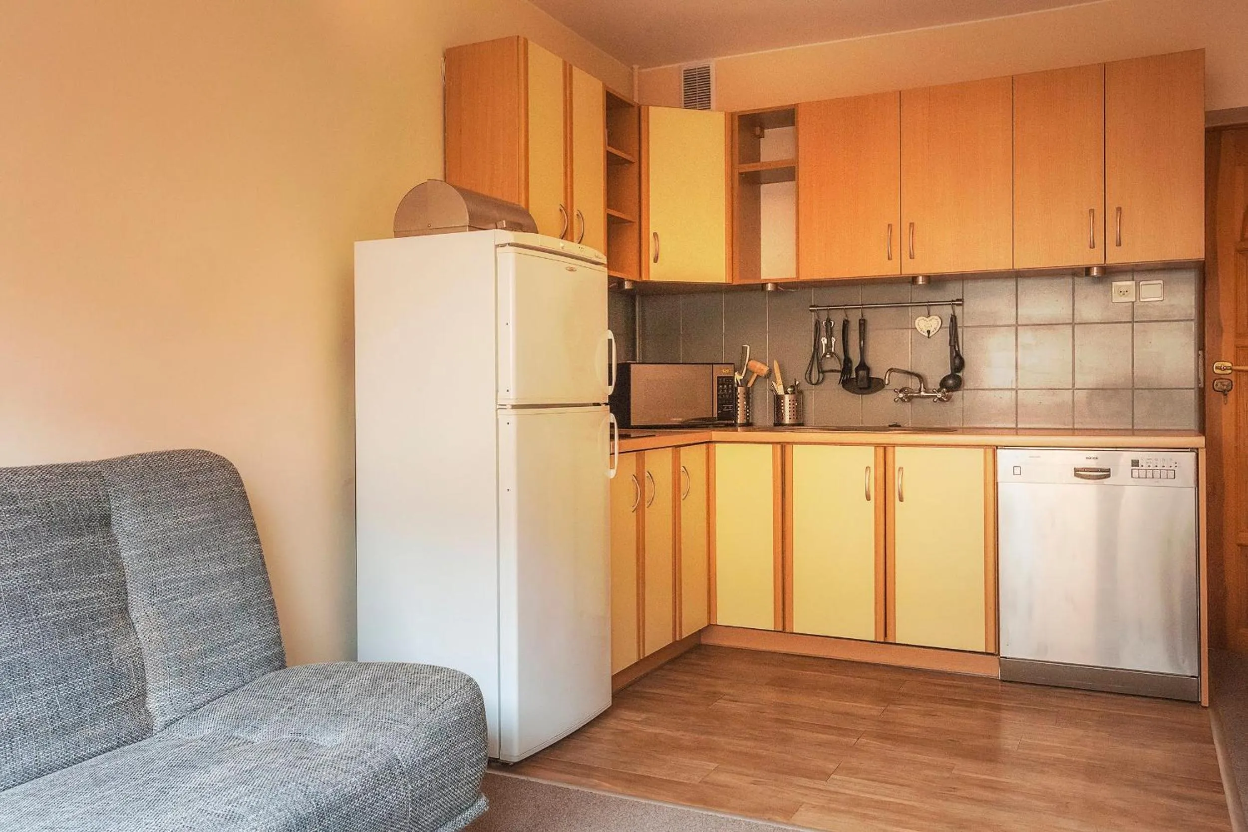 Kitchen or kitchenette in Bastówka Apartamenty