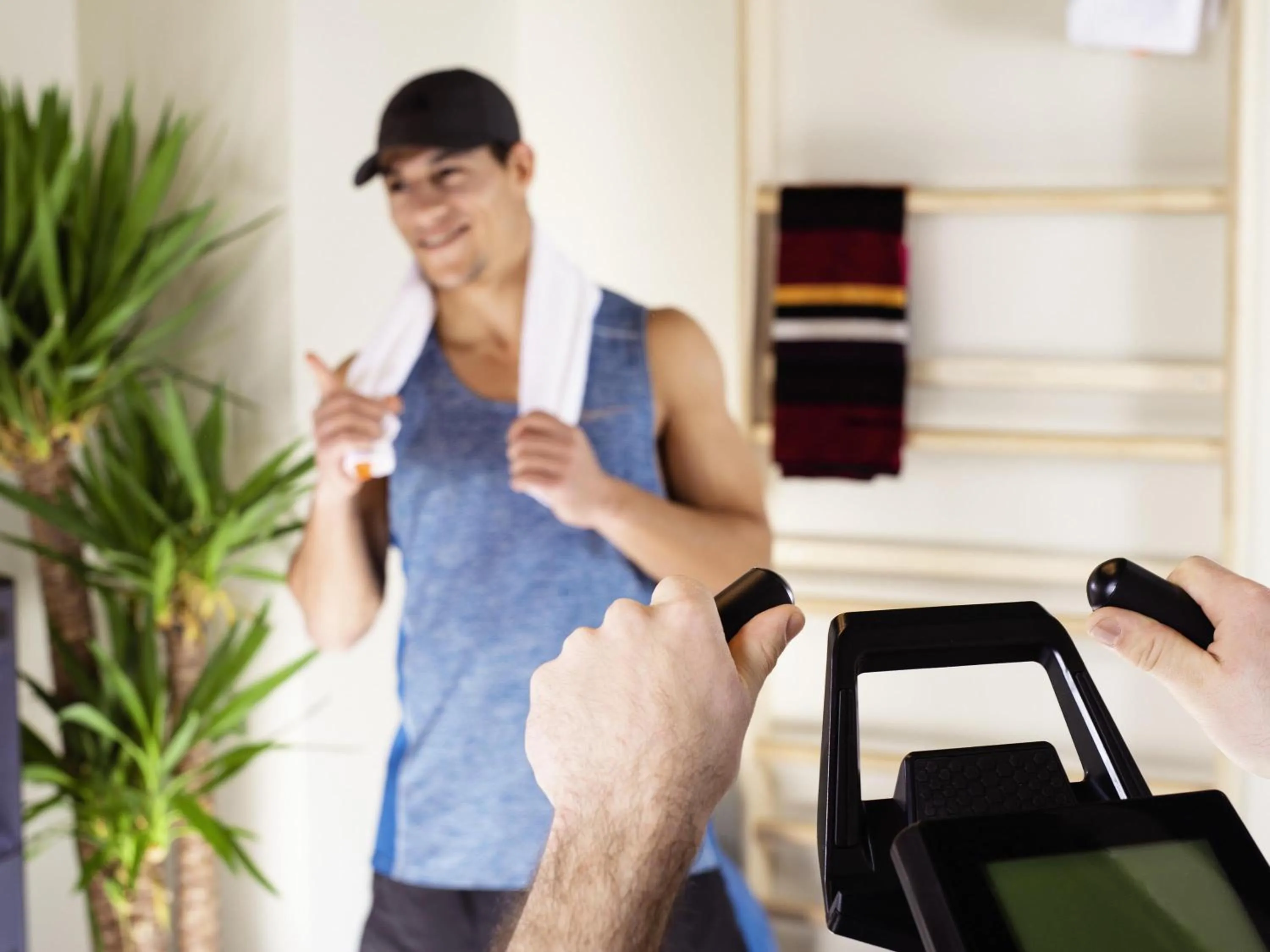 Fitness centre/facilities in ibis Styles Lyon Meyzieu Arena Stadium