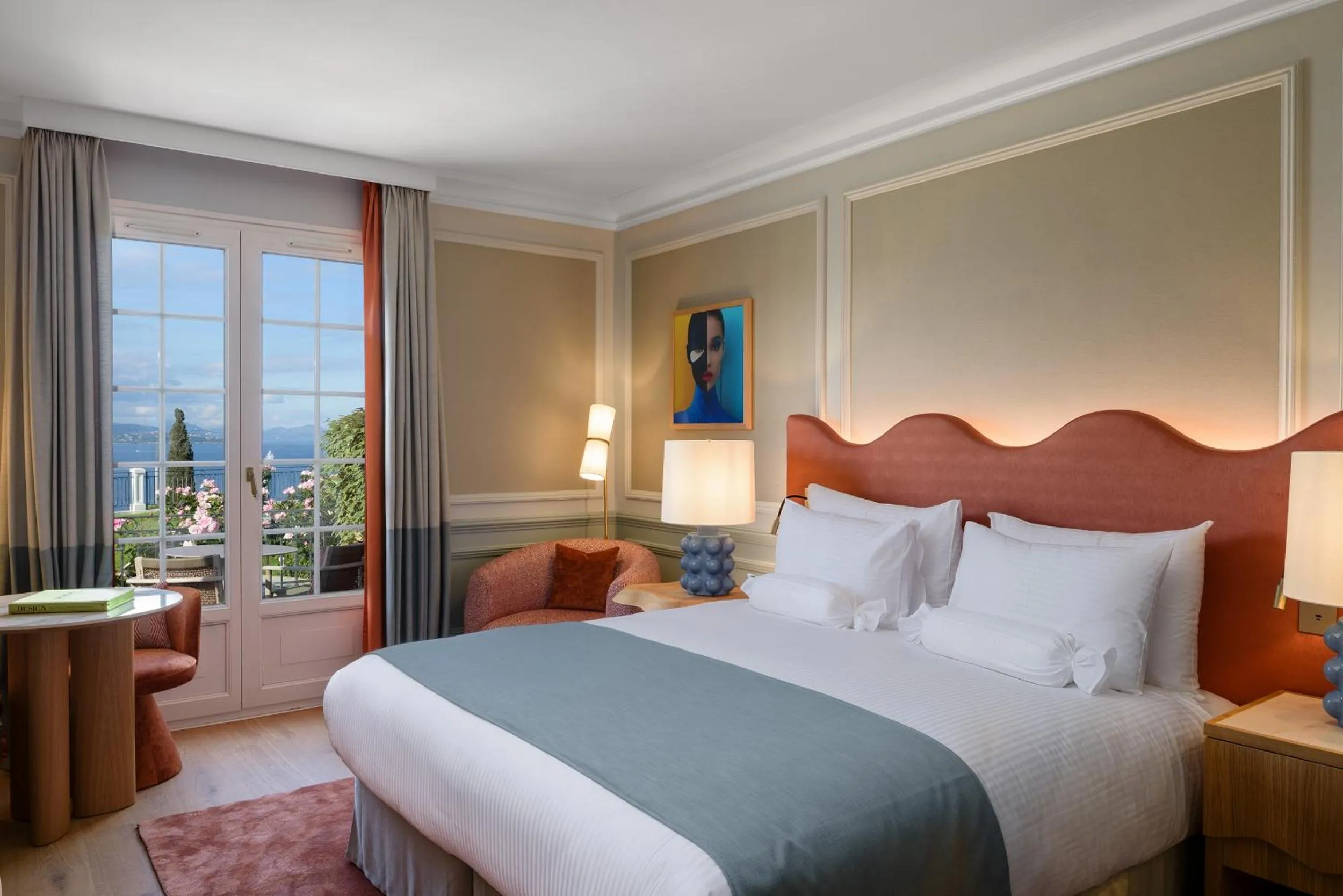 Bedroom, Bed in Althoff Hotel Villa Belrose