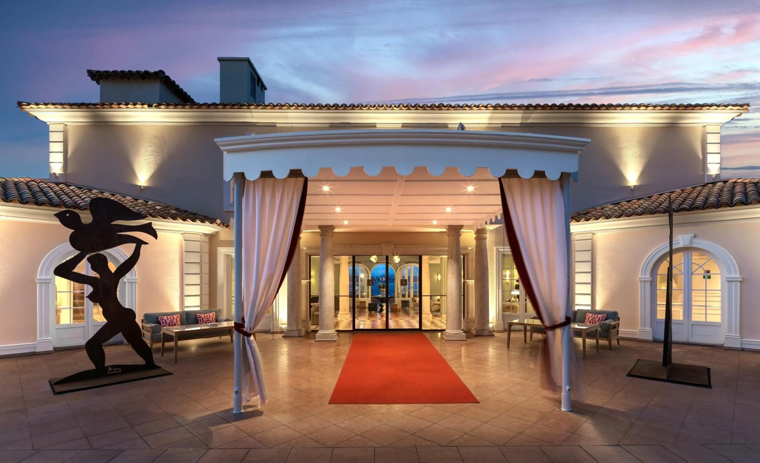 Property building in Althoff Hotel Villa Belrose