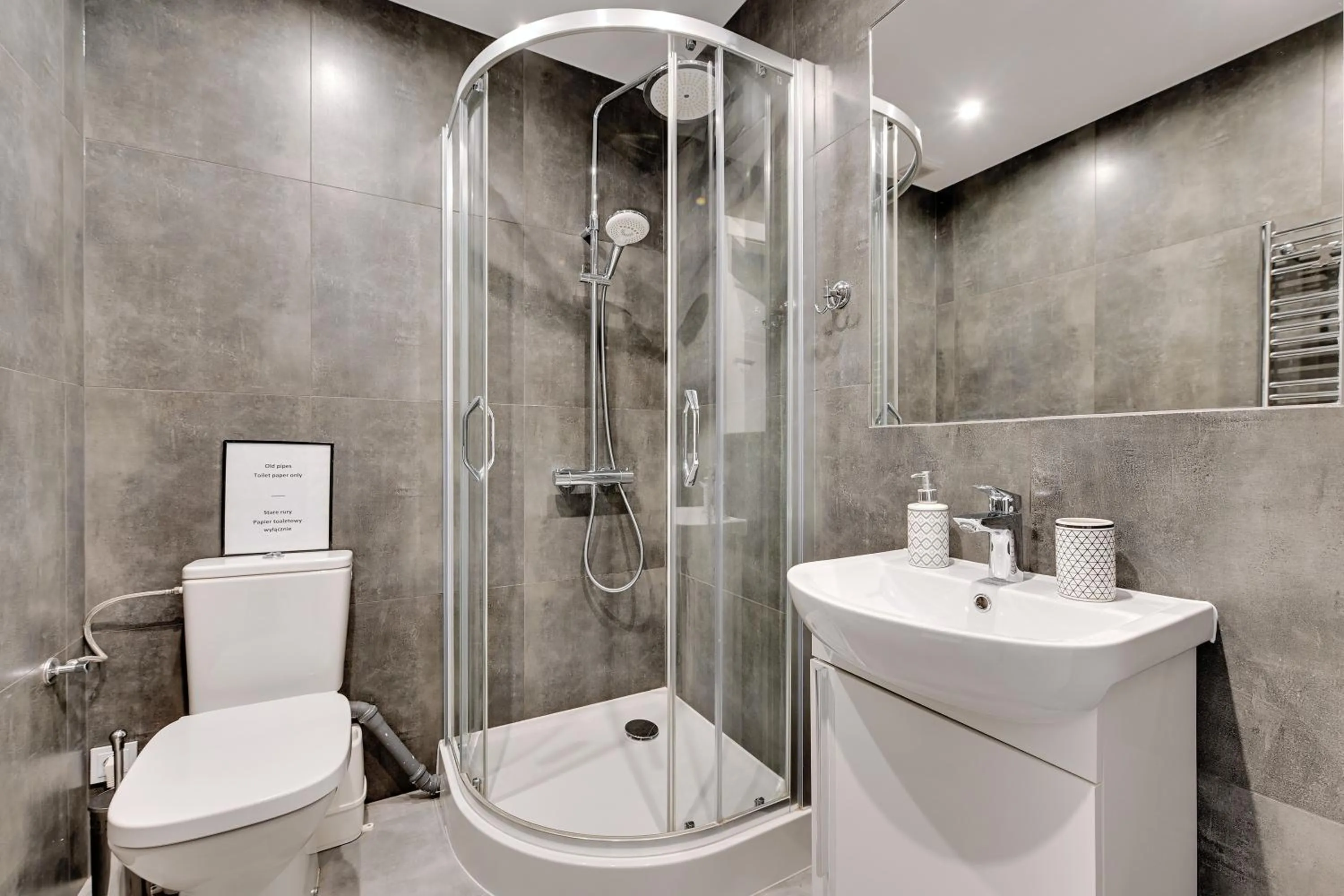 Bathroom in Comfort Apartments Old Town
