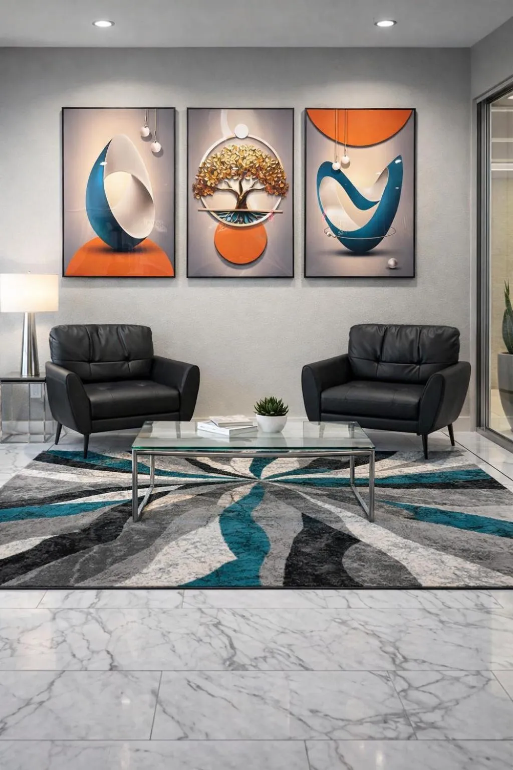 Lobby or reception in Chaparral Motor Inn