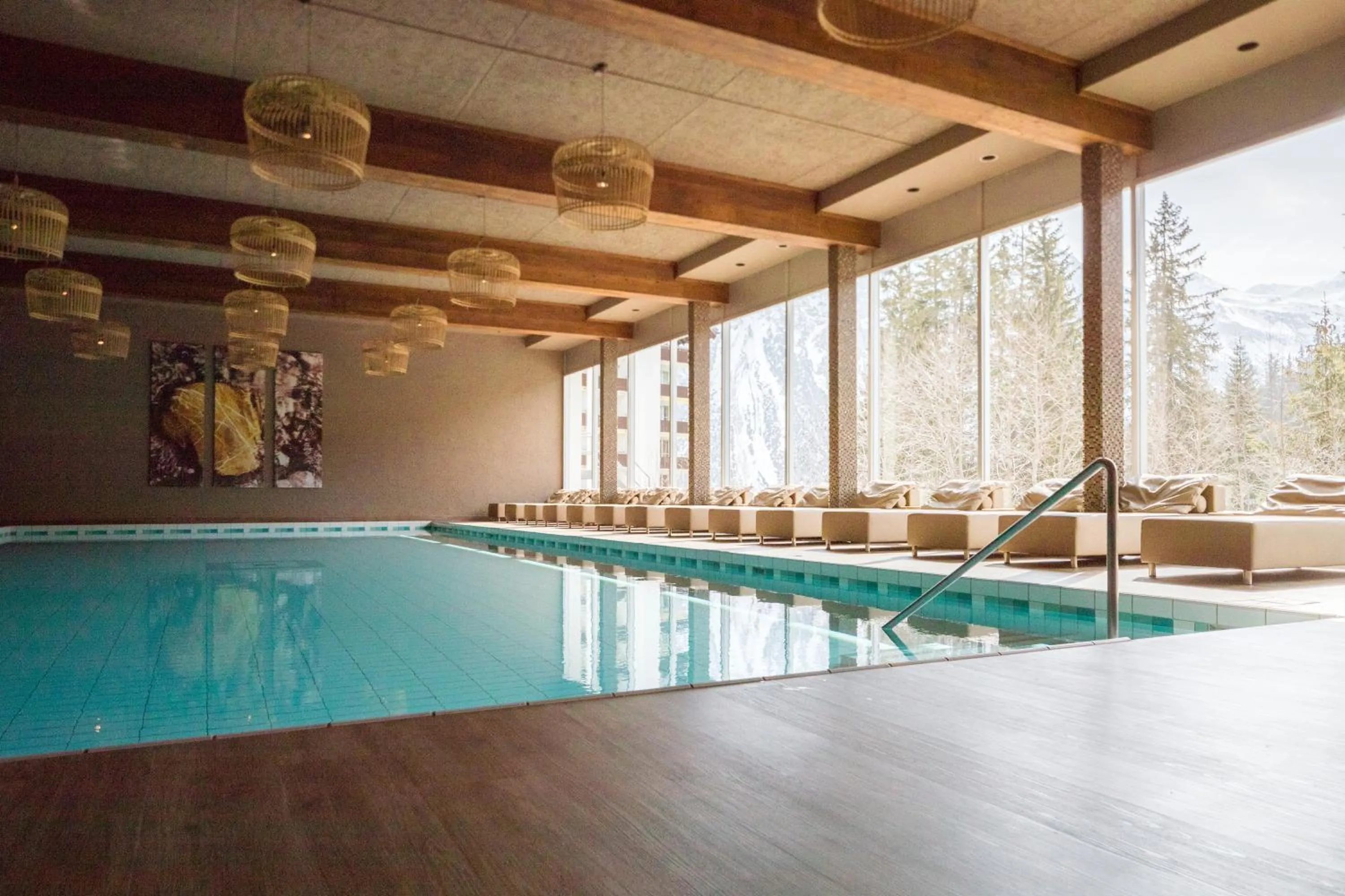 Swimming pool in AROSA ALPINE CLUB - Adults only