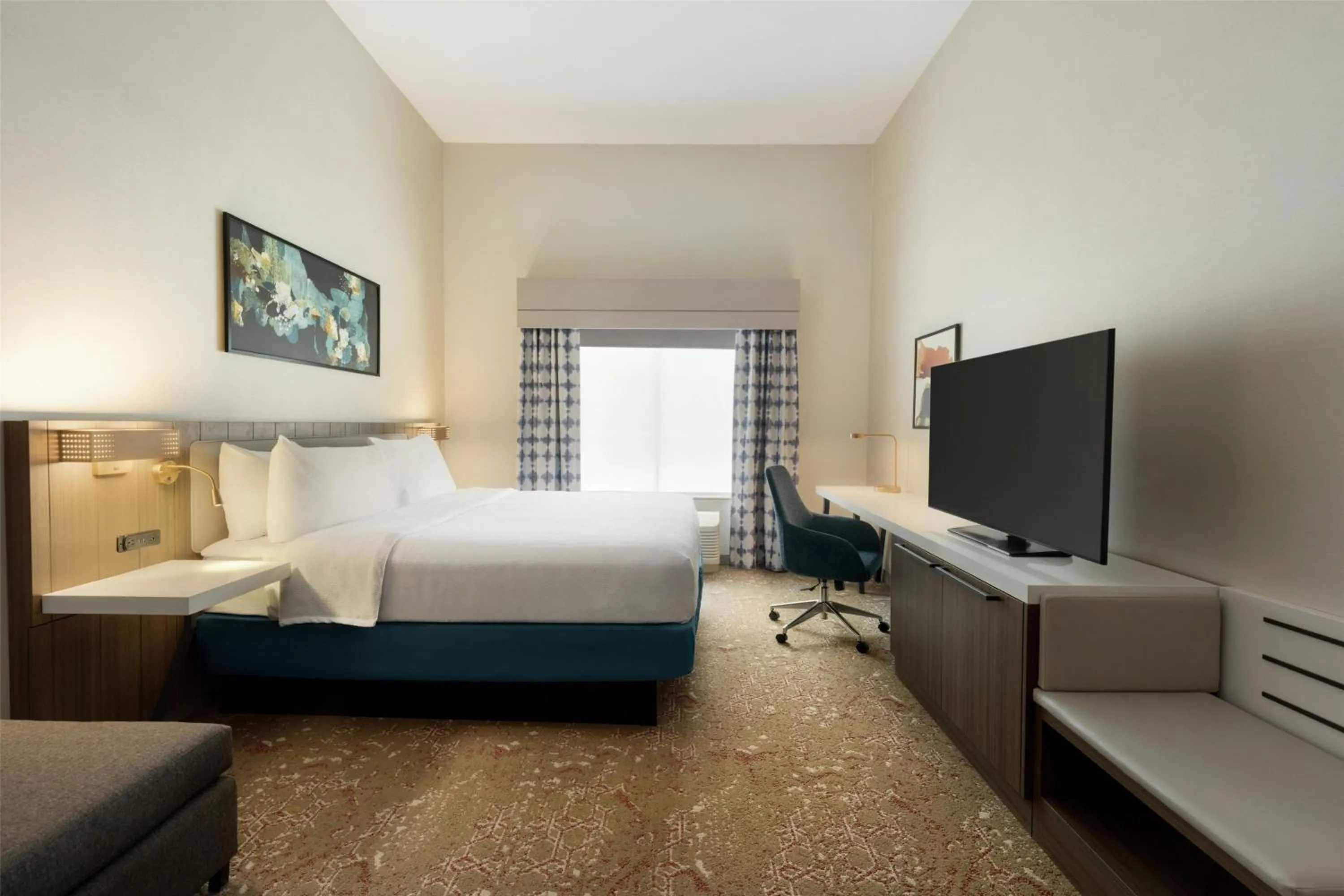 Bed in Hilton Garden Inn Riverhead