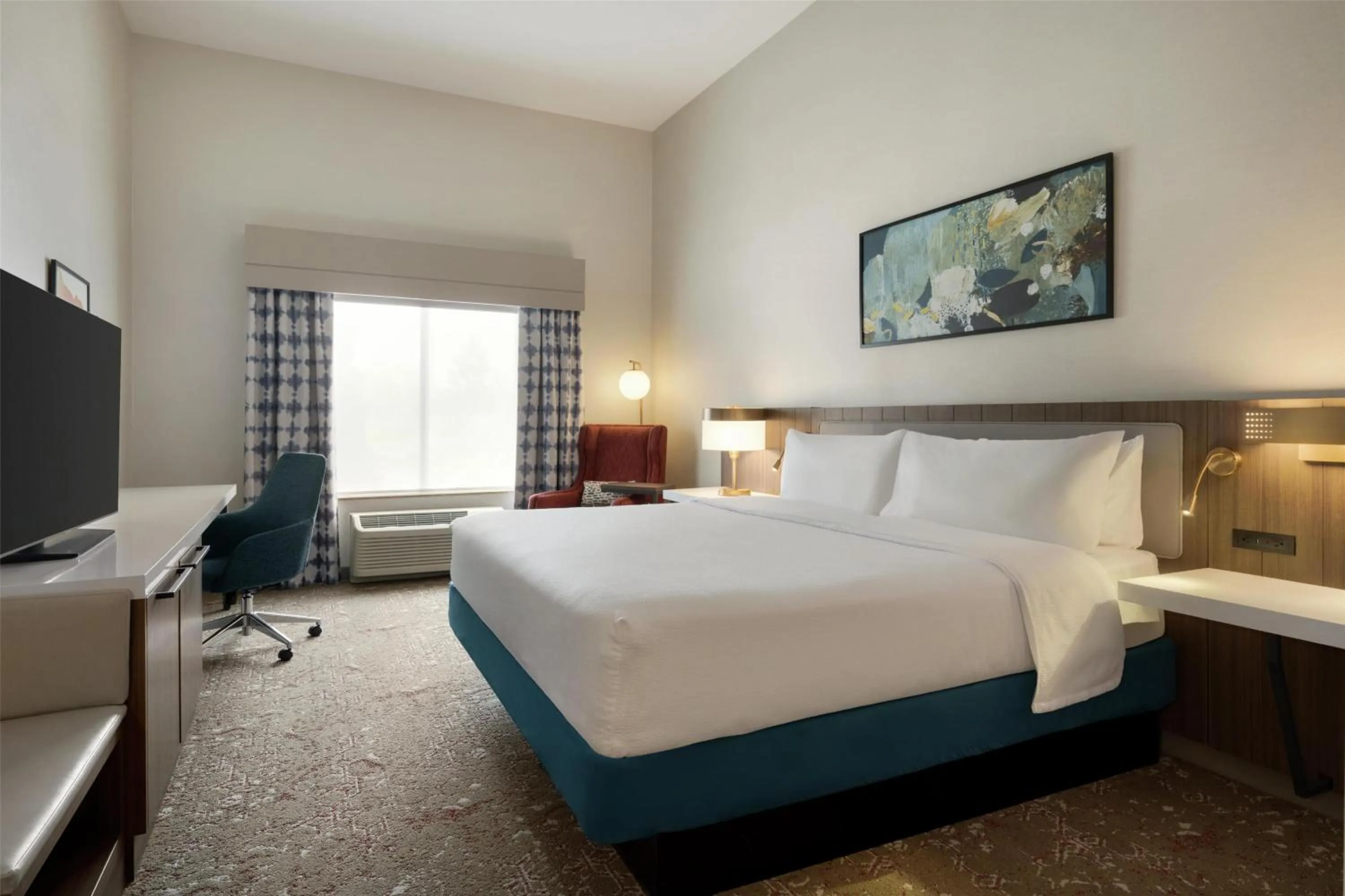 Bed in Hilton Garden Inn Riverhead