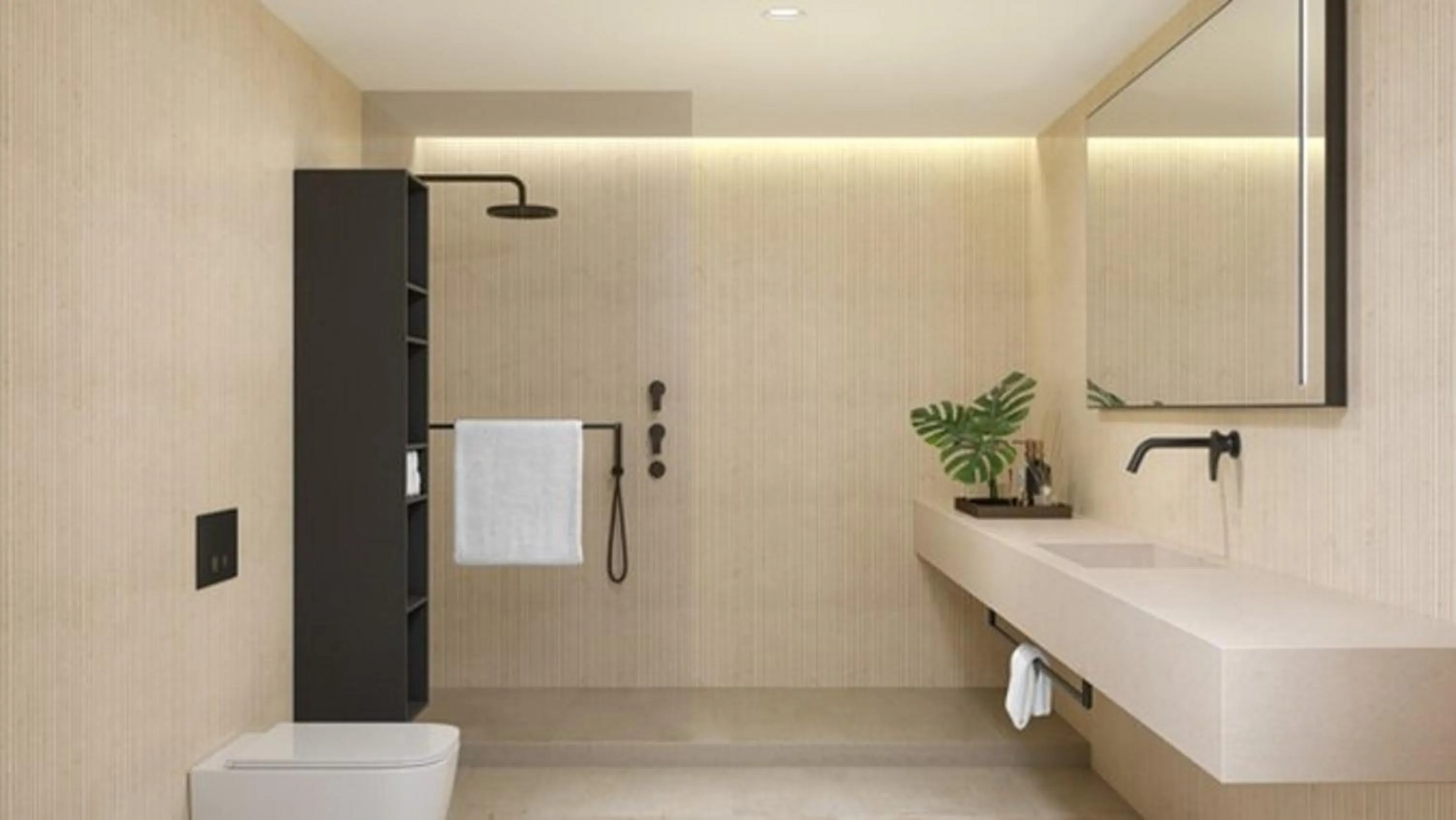 Bathroom in Hotel AKA Alexandria