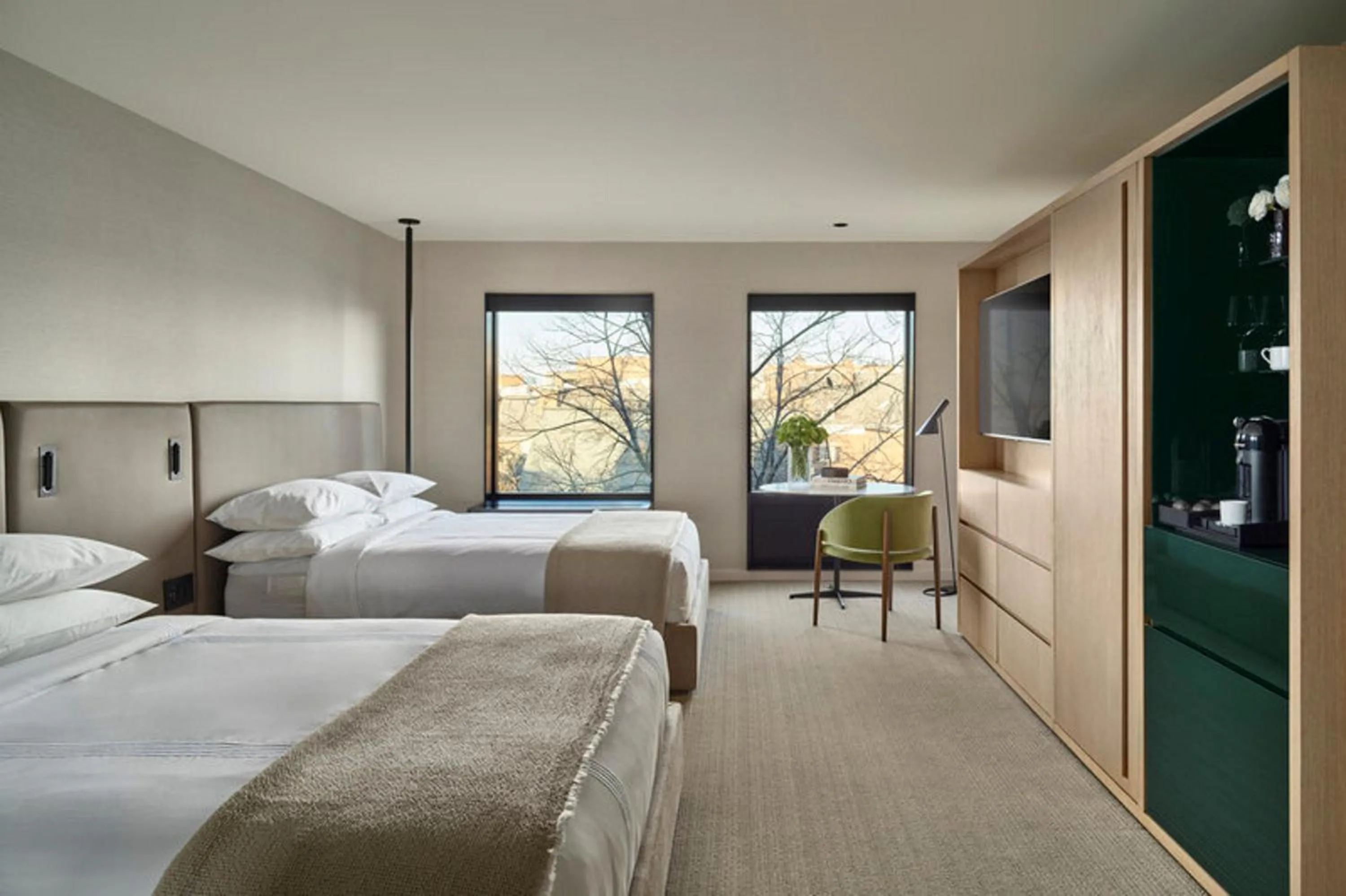 Bedroom, Bed in Hotel AKA Alexandria