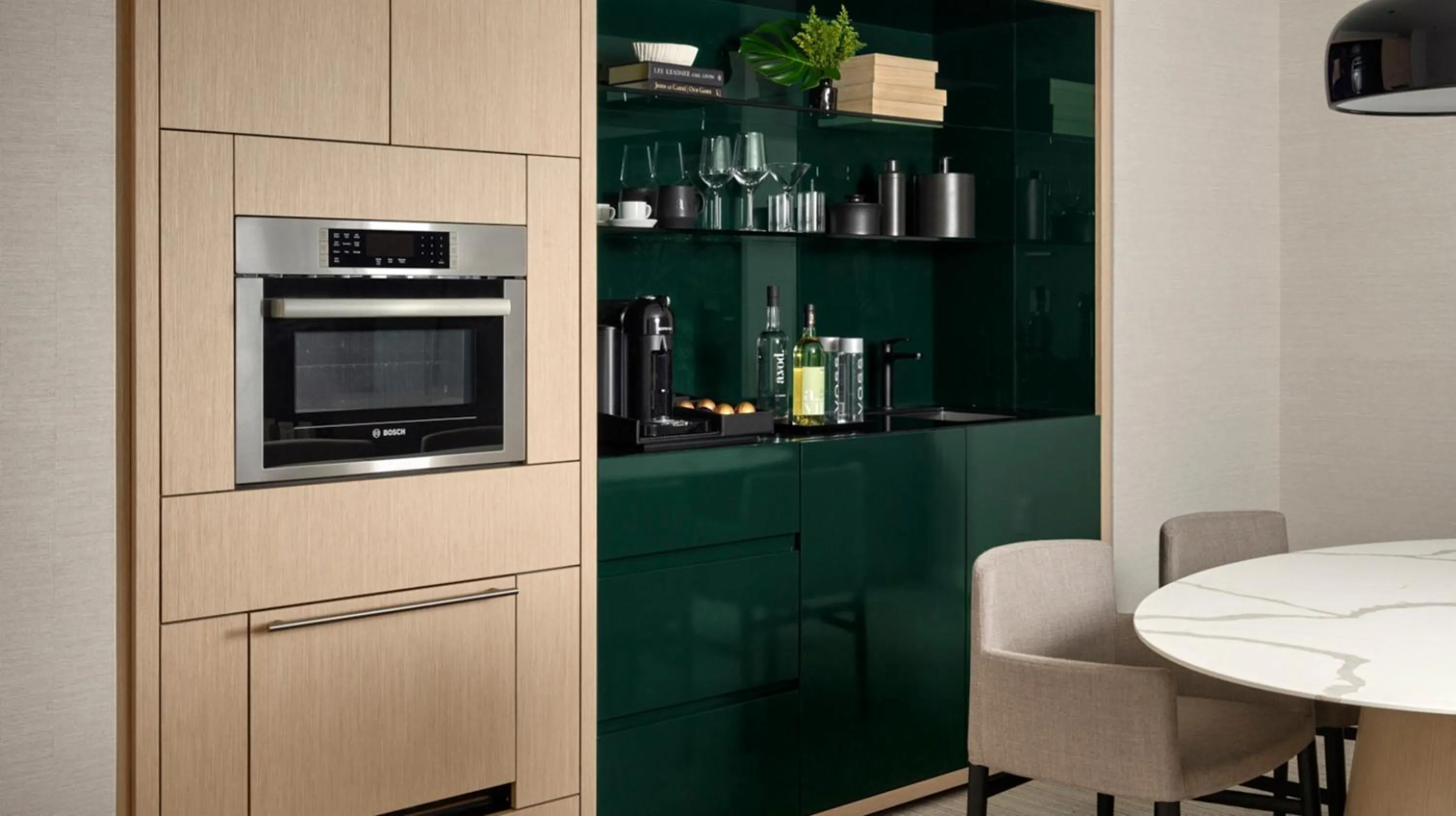 Kitchen or kitchenette in Hotel AKA Alexandria