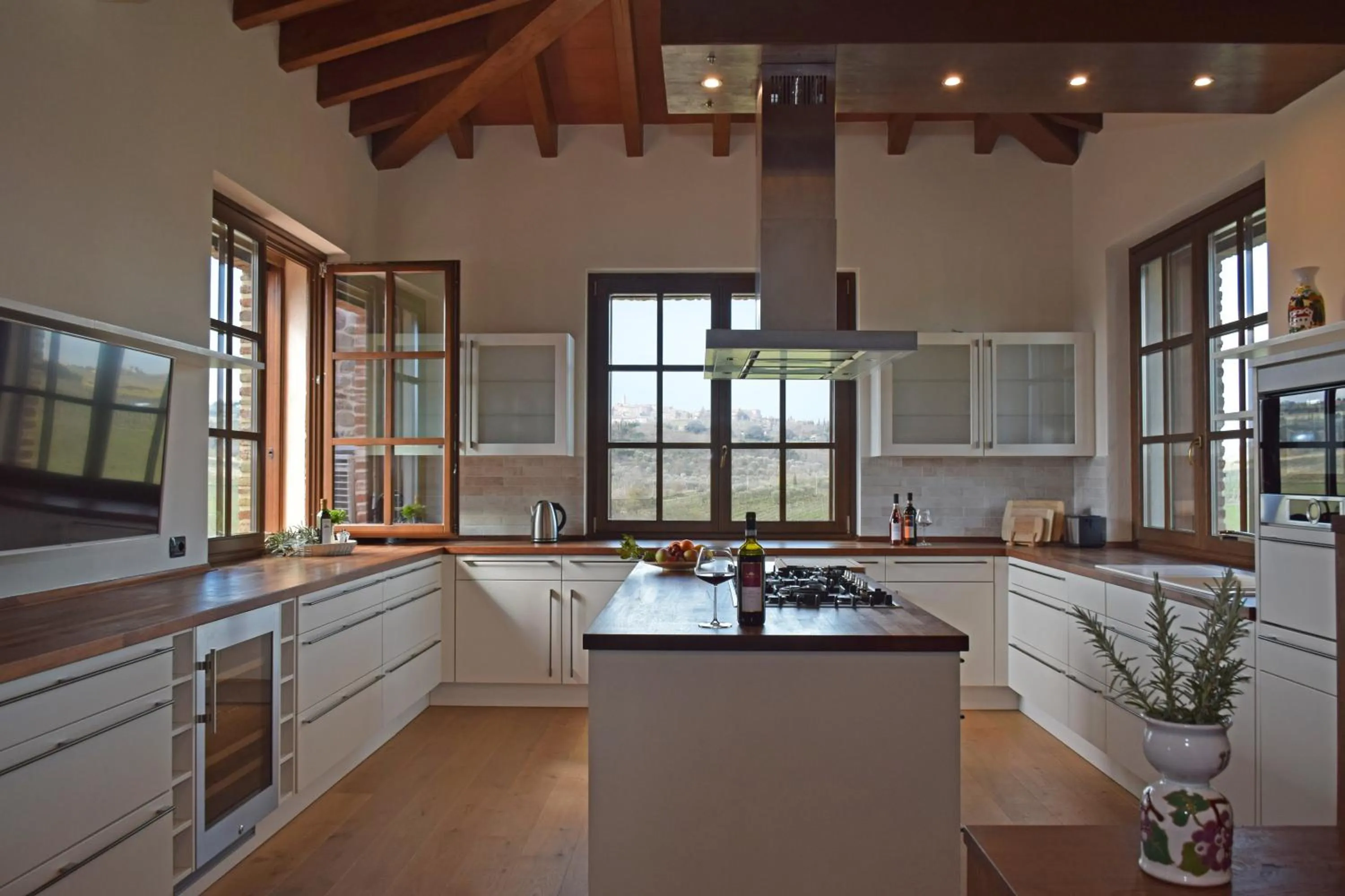 Kitchen or kitchenette in Terra Antica - Resort, Winery & SPA