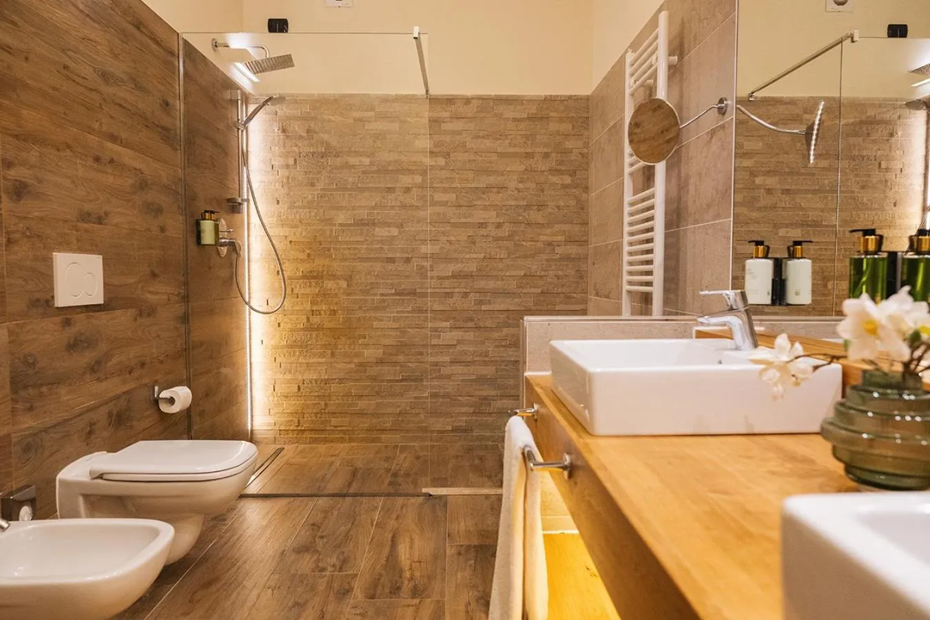 Shower in Terra Antica - Resort, Winery & SPA