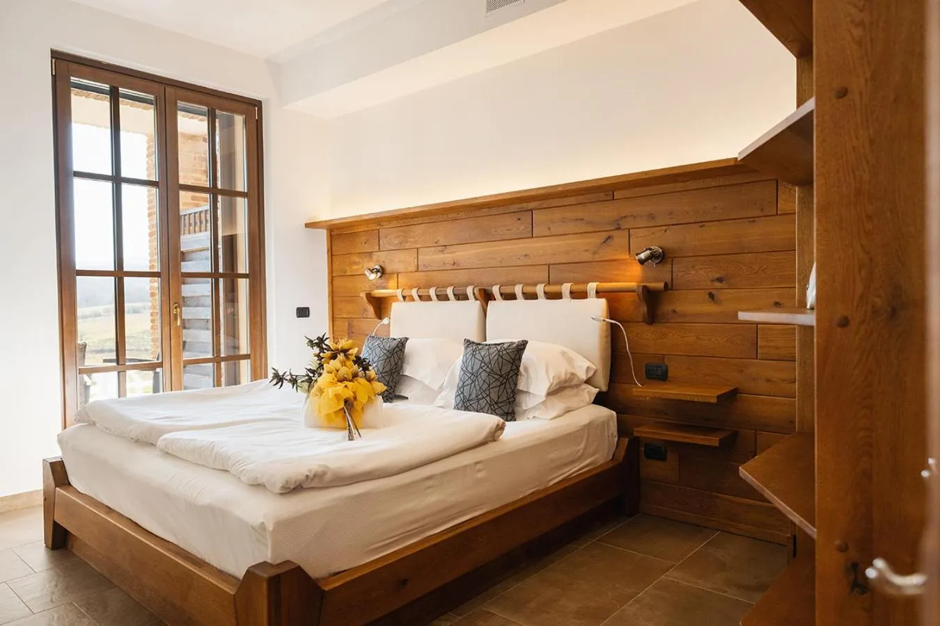 Bed in Terra Antica - Resort, Winery & SPA