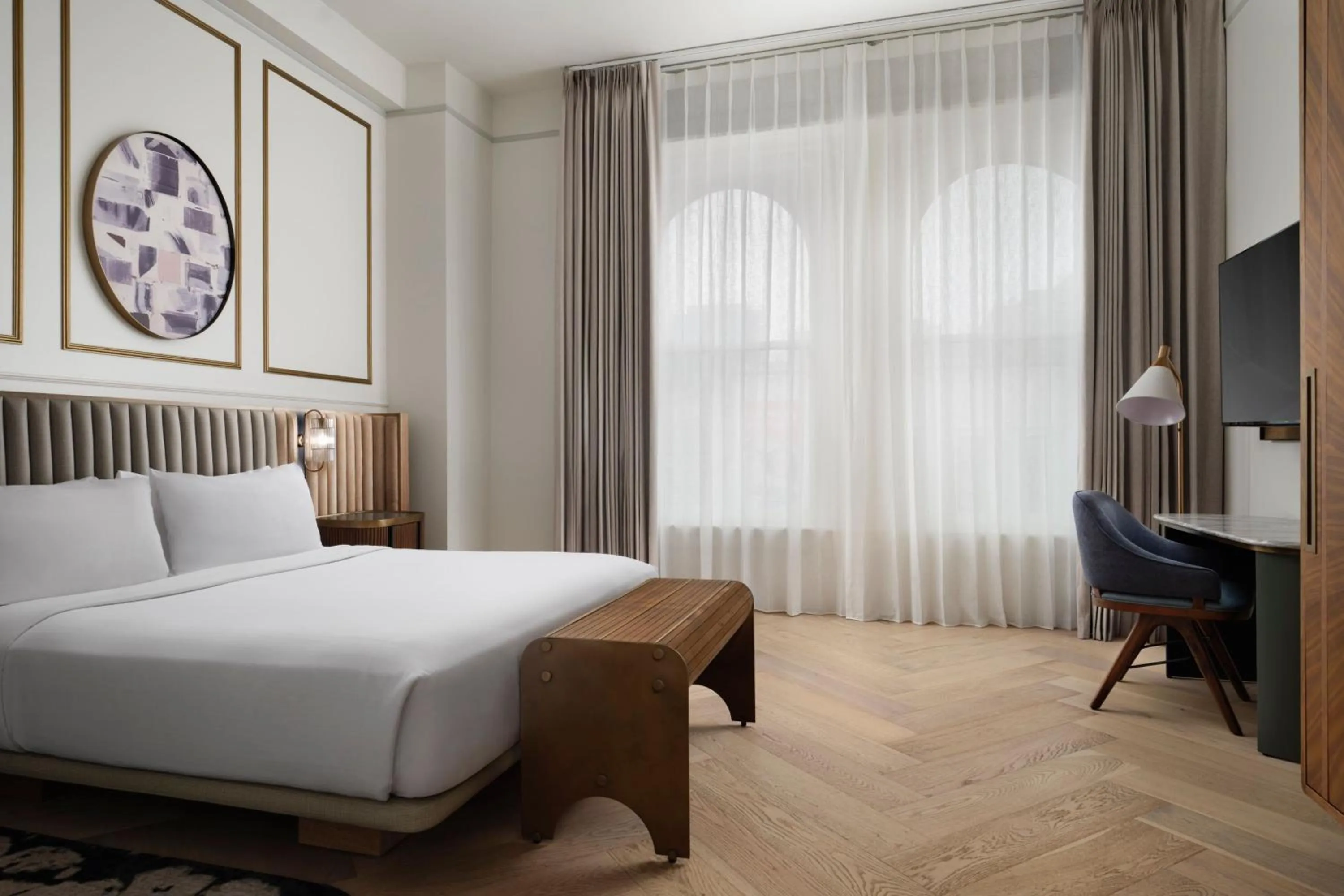 Photo of the whole room, Bed in The Union Station Nashville Yards, Autograph Collection