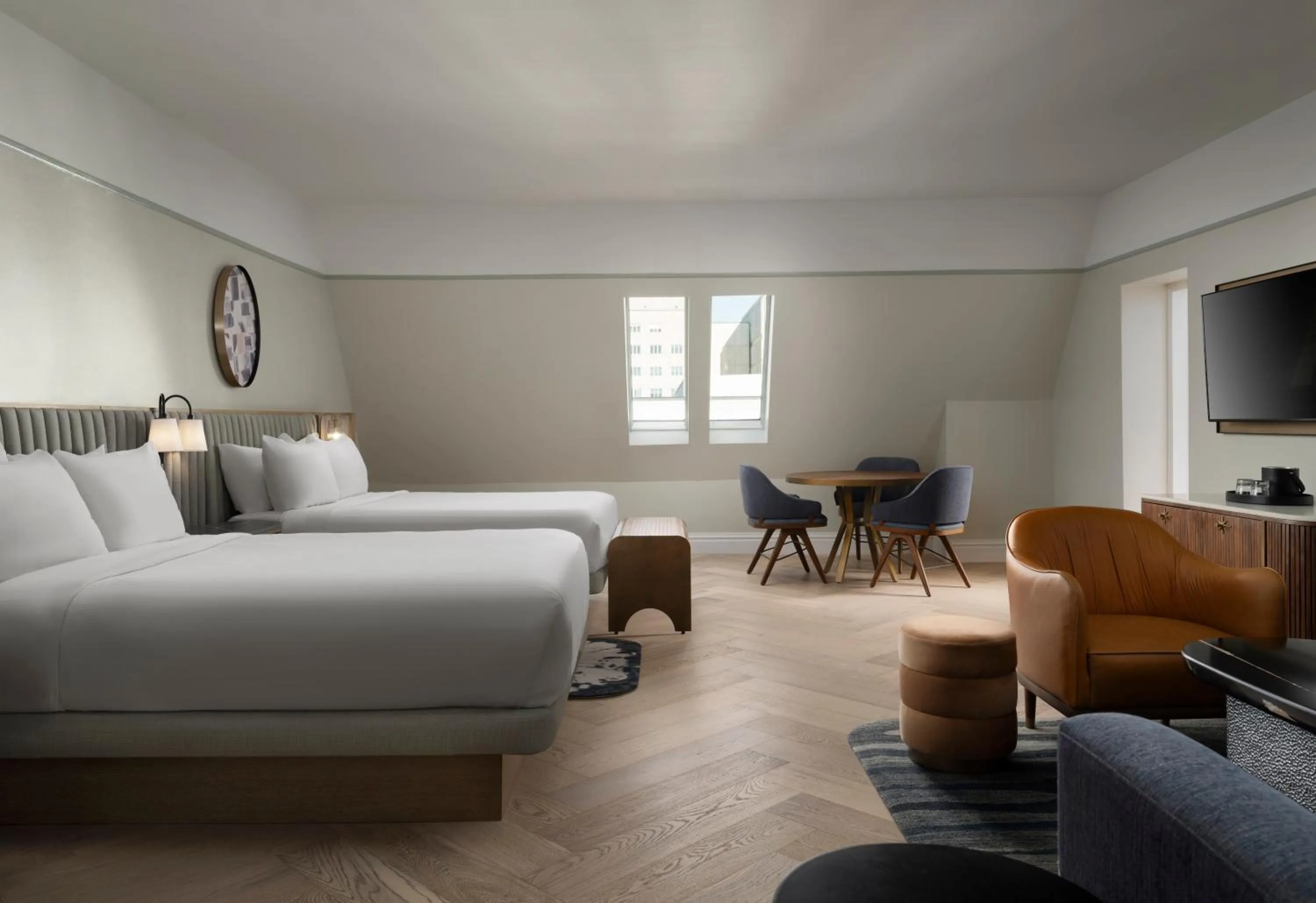 Bedroom, Bed in The Union Station Nashville Yards, Autograph Collection