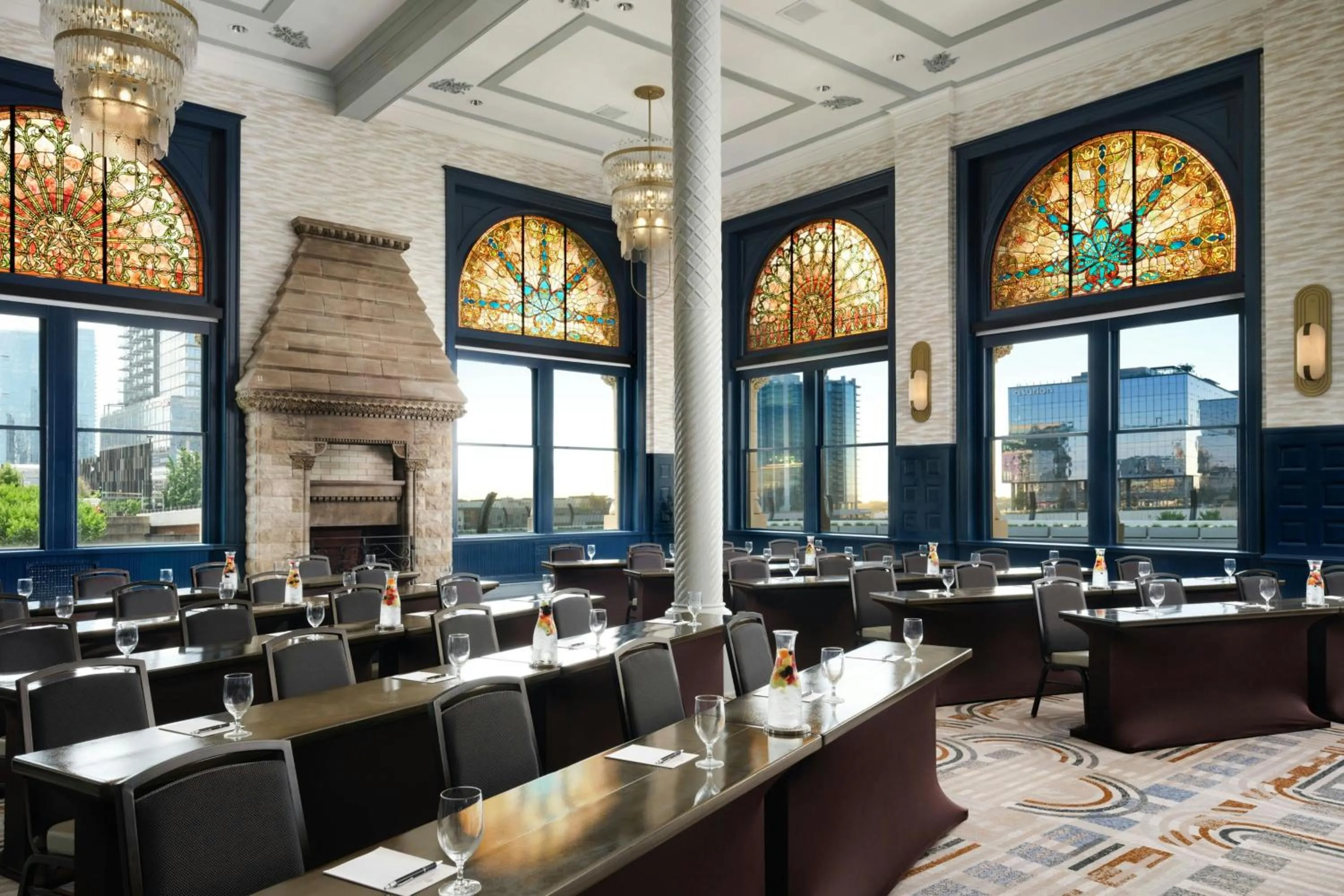 Meeting/conference room in The Union Station Nashville Yards, Autograph Collection