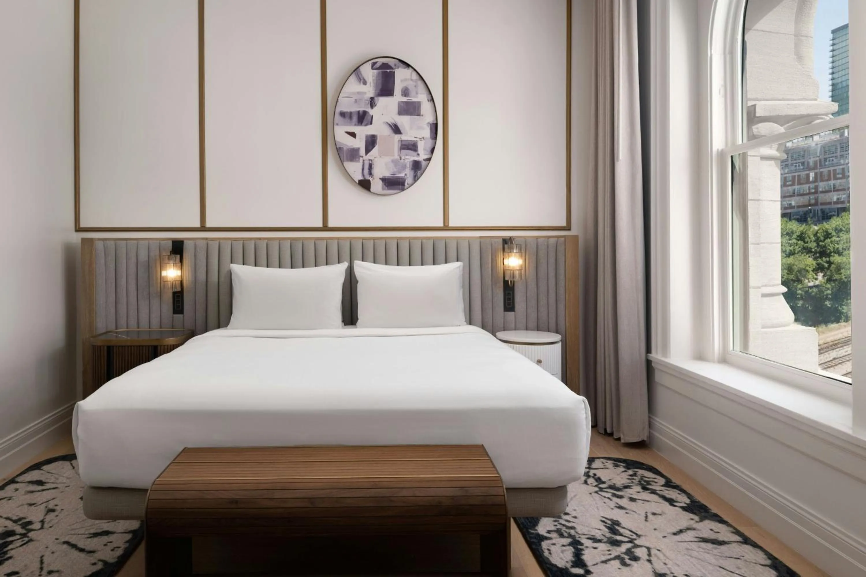 Photo of the whole room, Bed in The Union Station Nashville Yards, Autograph Collection