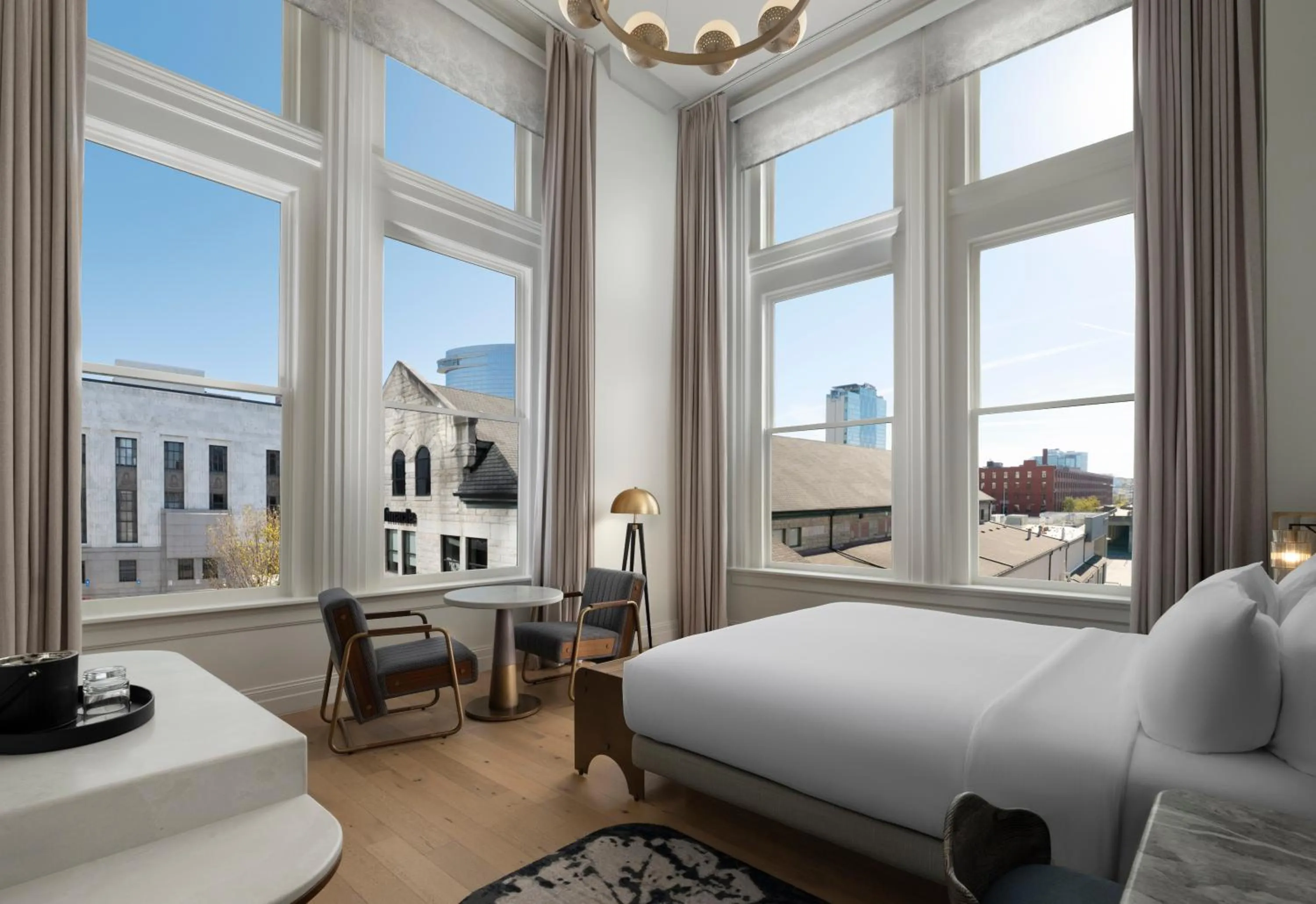 Bedroom, Bed in The Union Station Nashville Yards, Autograph Collection