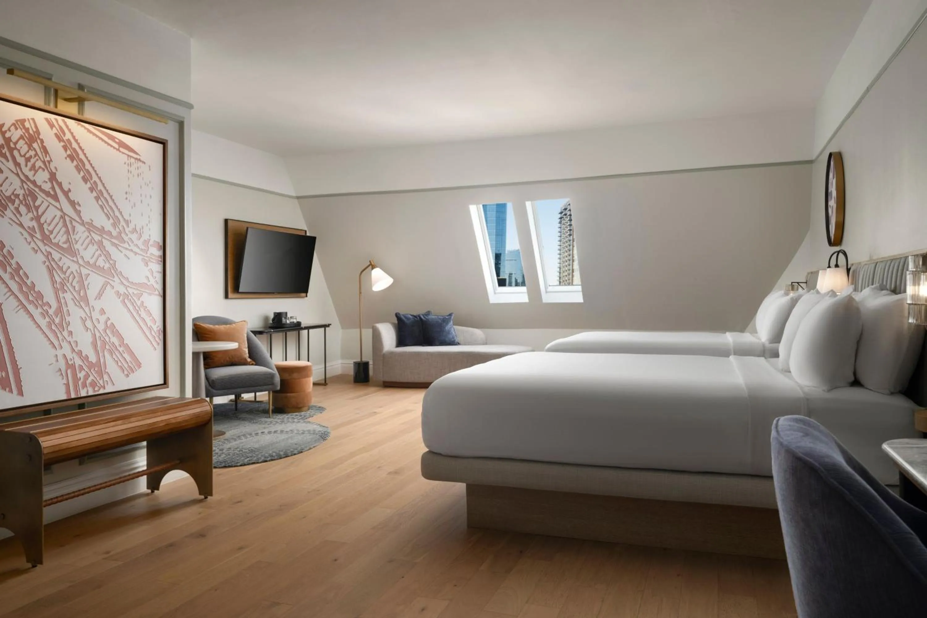 Photo of the whole room, Bed in The Union Station Nashville Yards, Autograph Collection