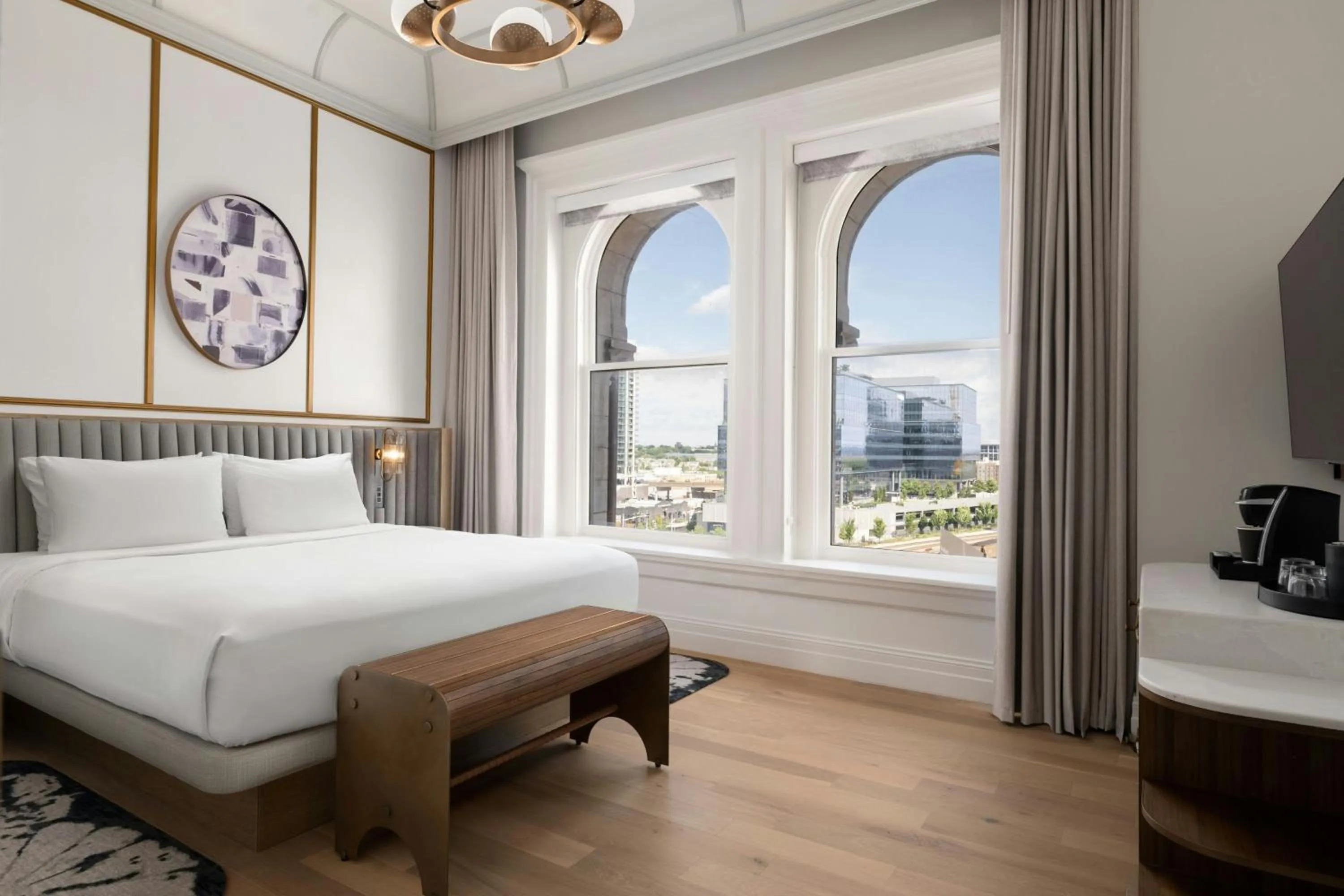 Photo of the whole room, Bed in The Union Station Nashville Yards, Autograph Collection