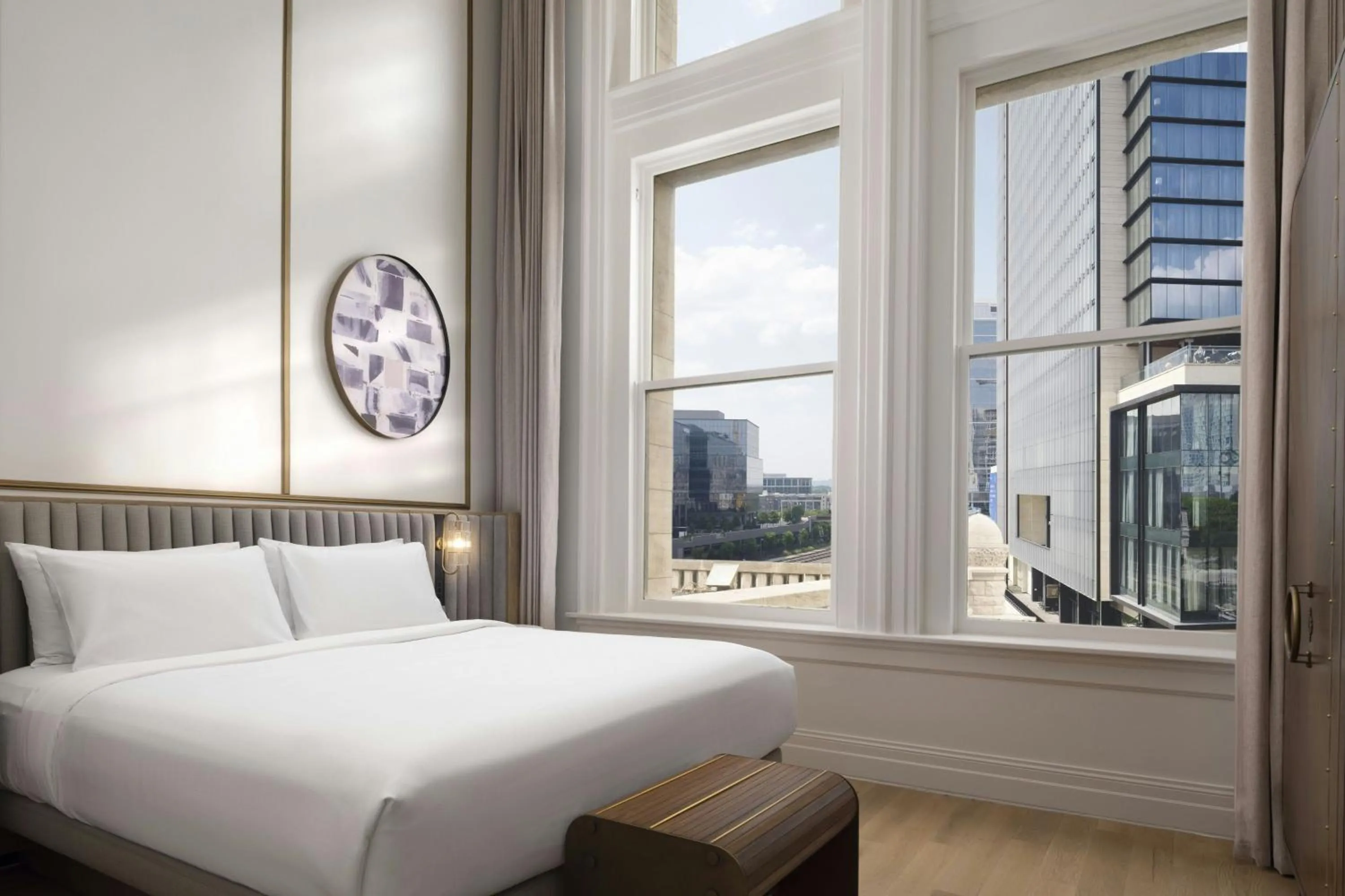 Photo of the whole room, Bed in The Union Station Nashville Yards, Autograph Collection