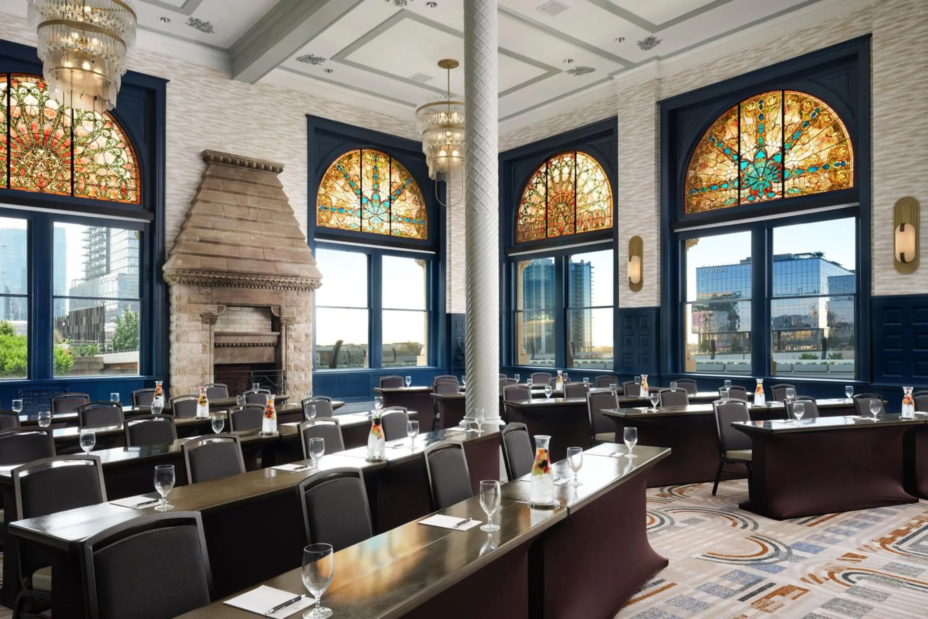 Meeting/conference room in The Union Station Nashville Yards, Autograph Collection