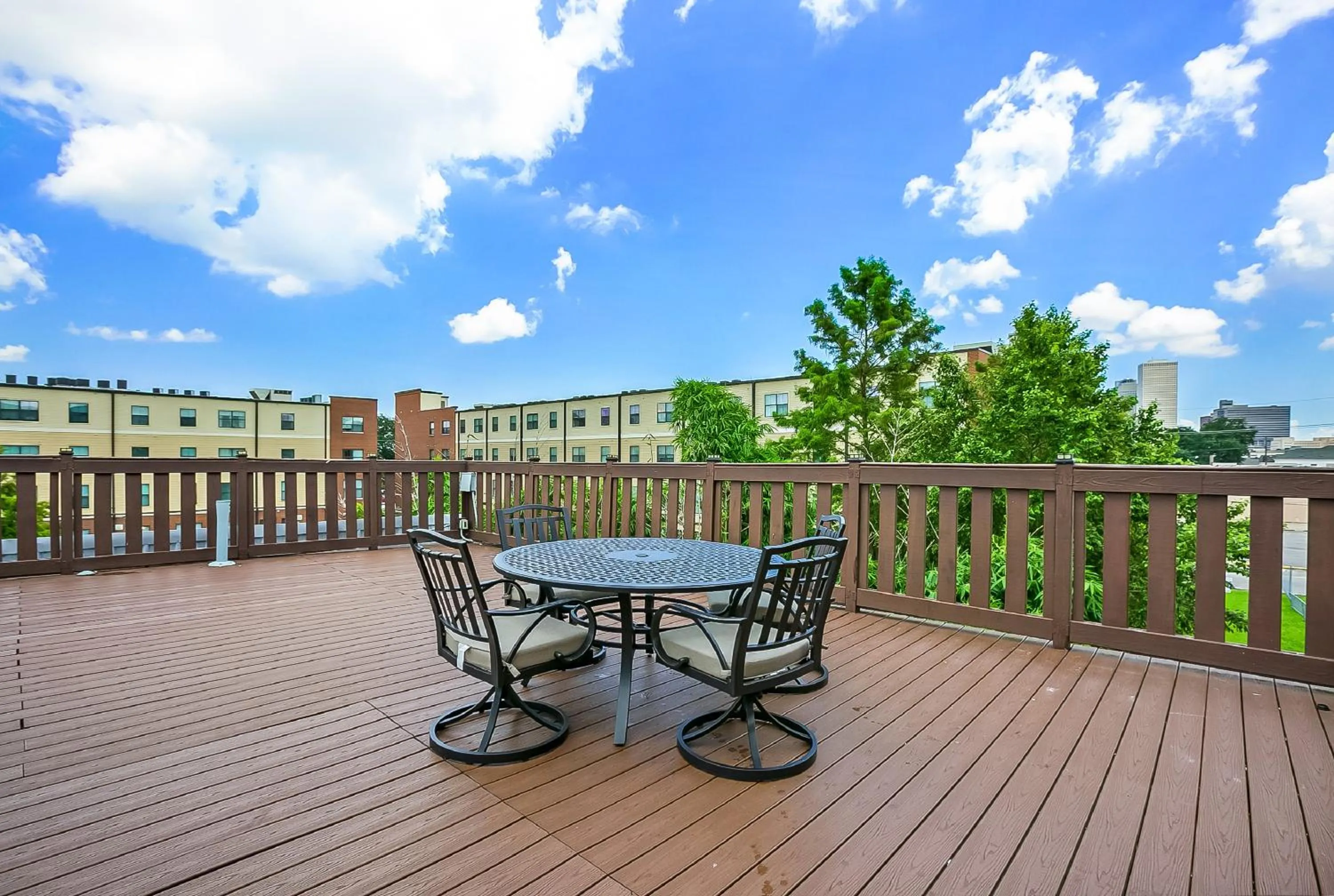 Balcony/Terrace in Stylish 4BR condo in Downtown by Hosteeva