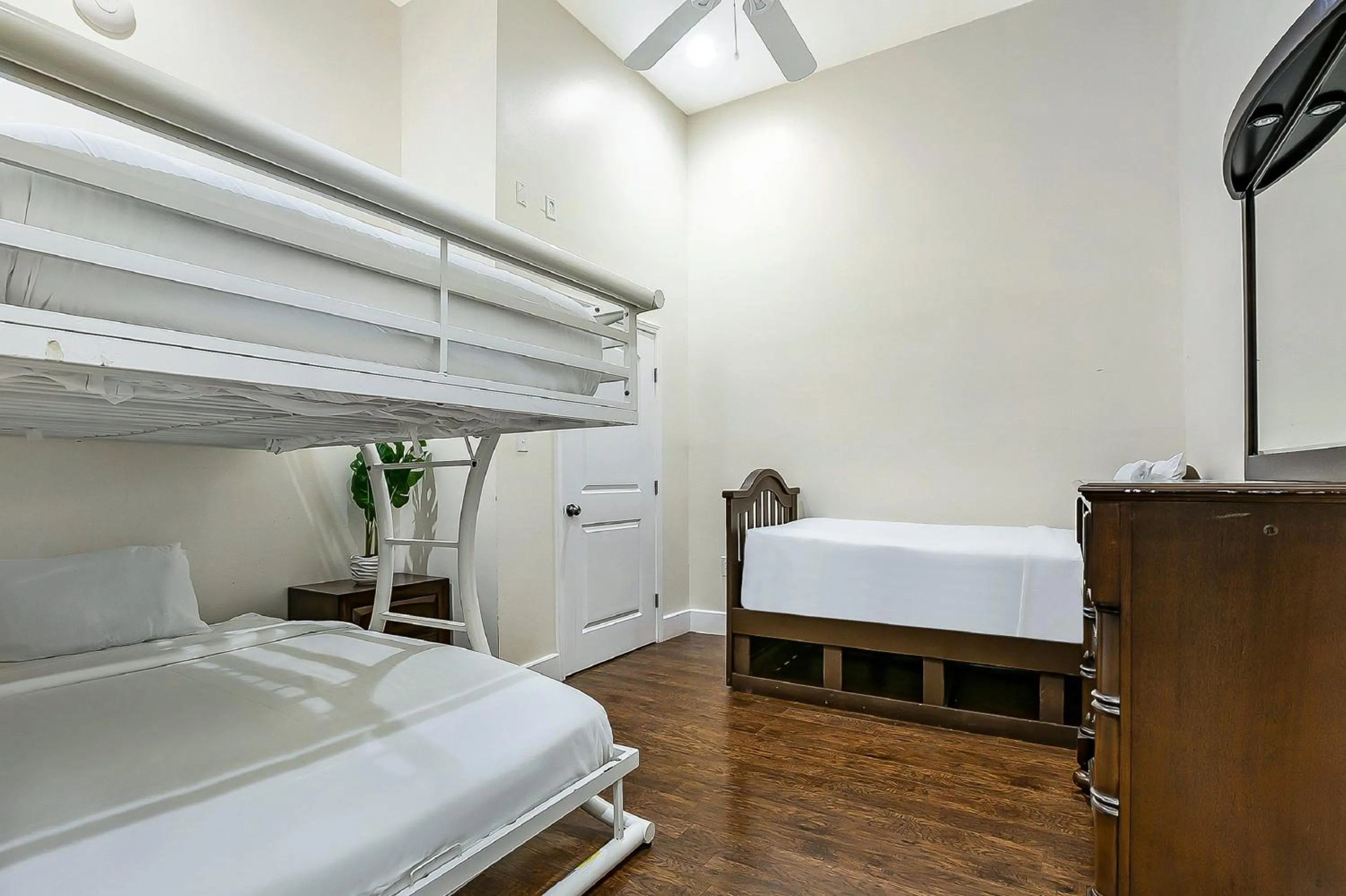 Bedroom, Bed in Stylish 4BR condo in Downtown by Hosteeva