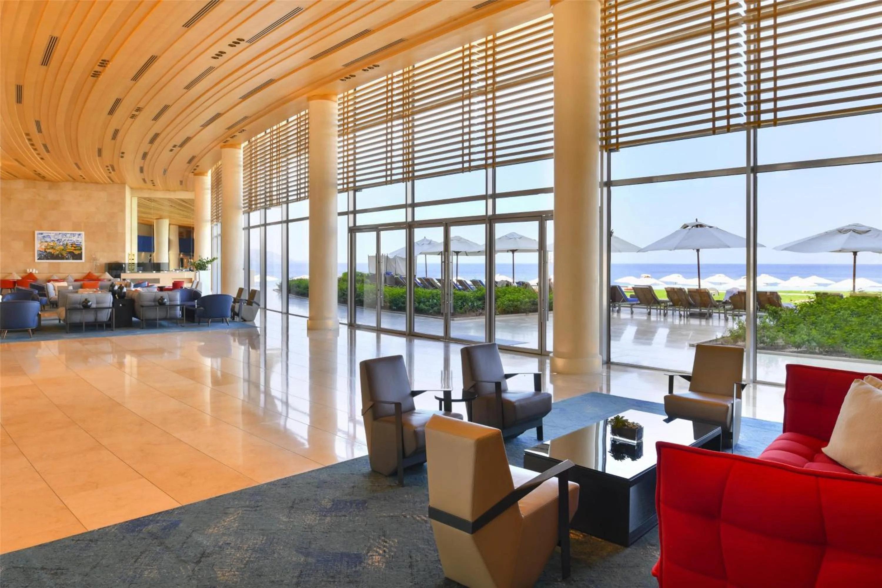 Lobby or reception in Kempinski Hotel Aqaba