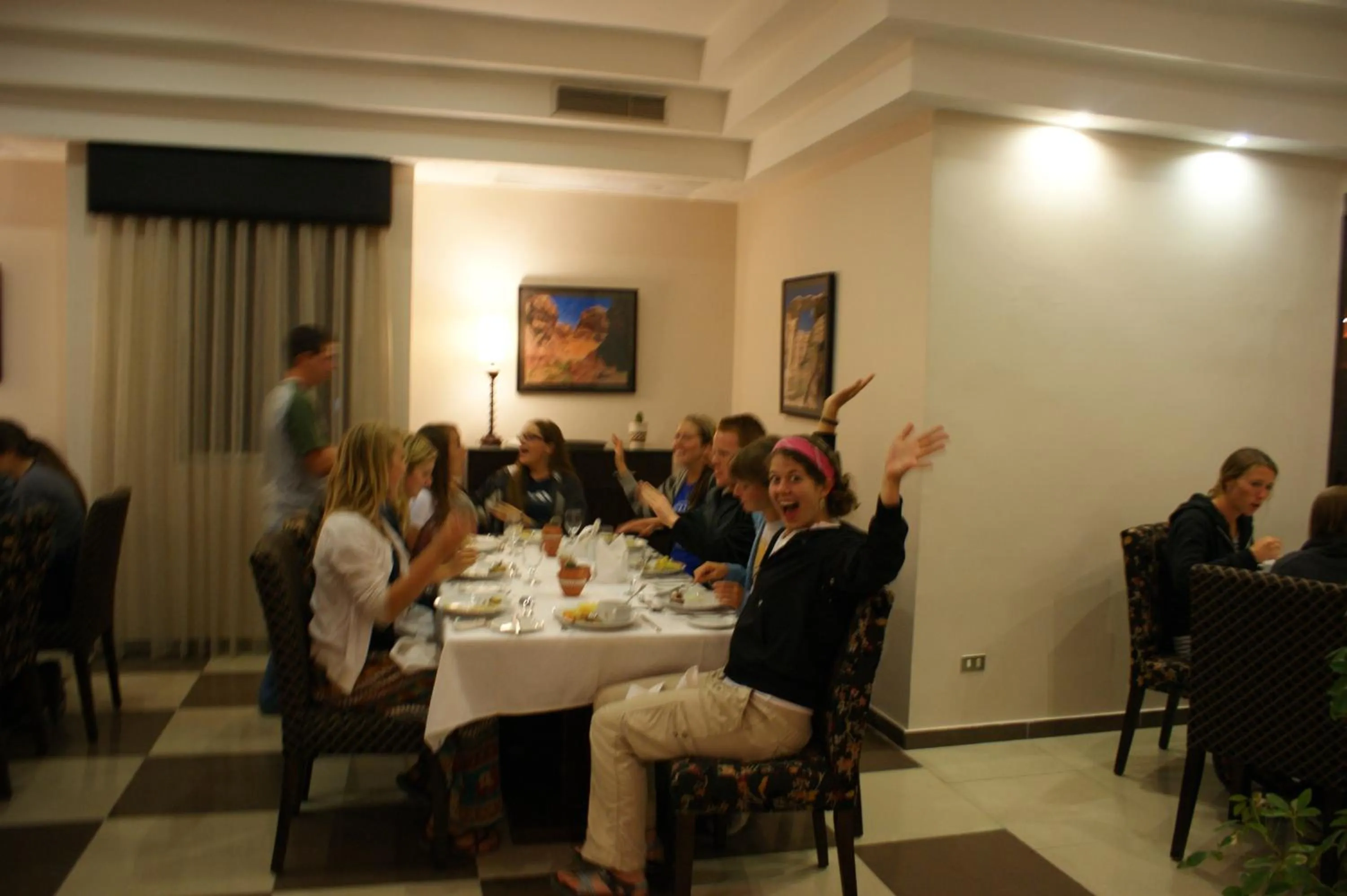 People in La Maison Hotel