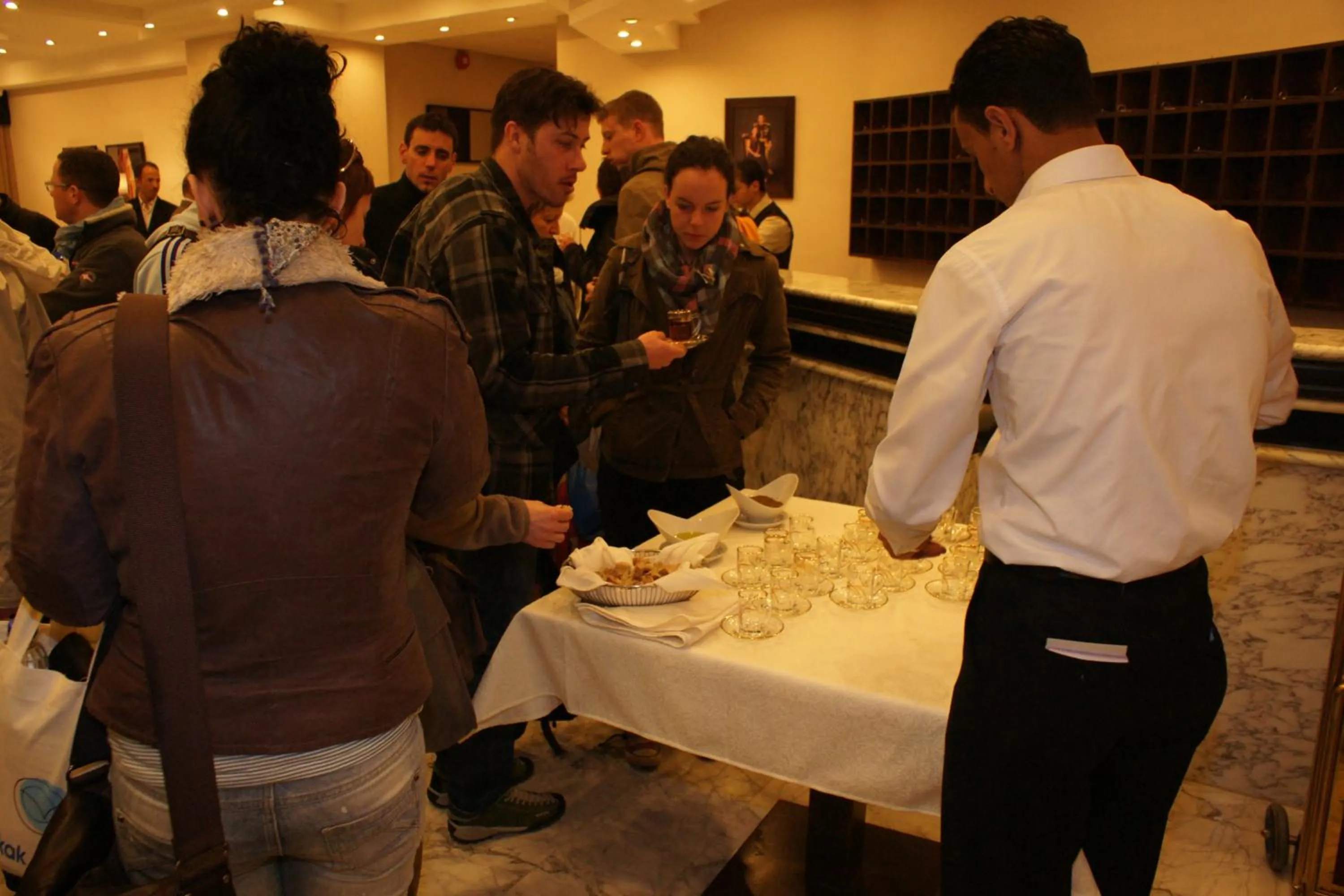 People in La Maison Hotel