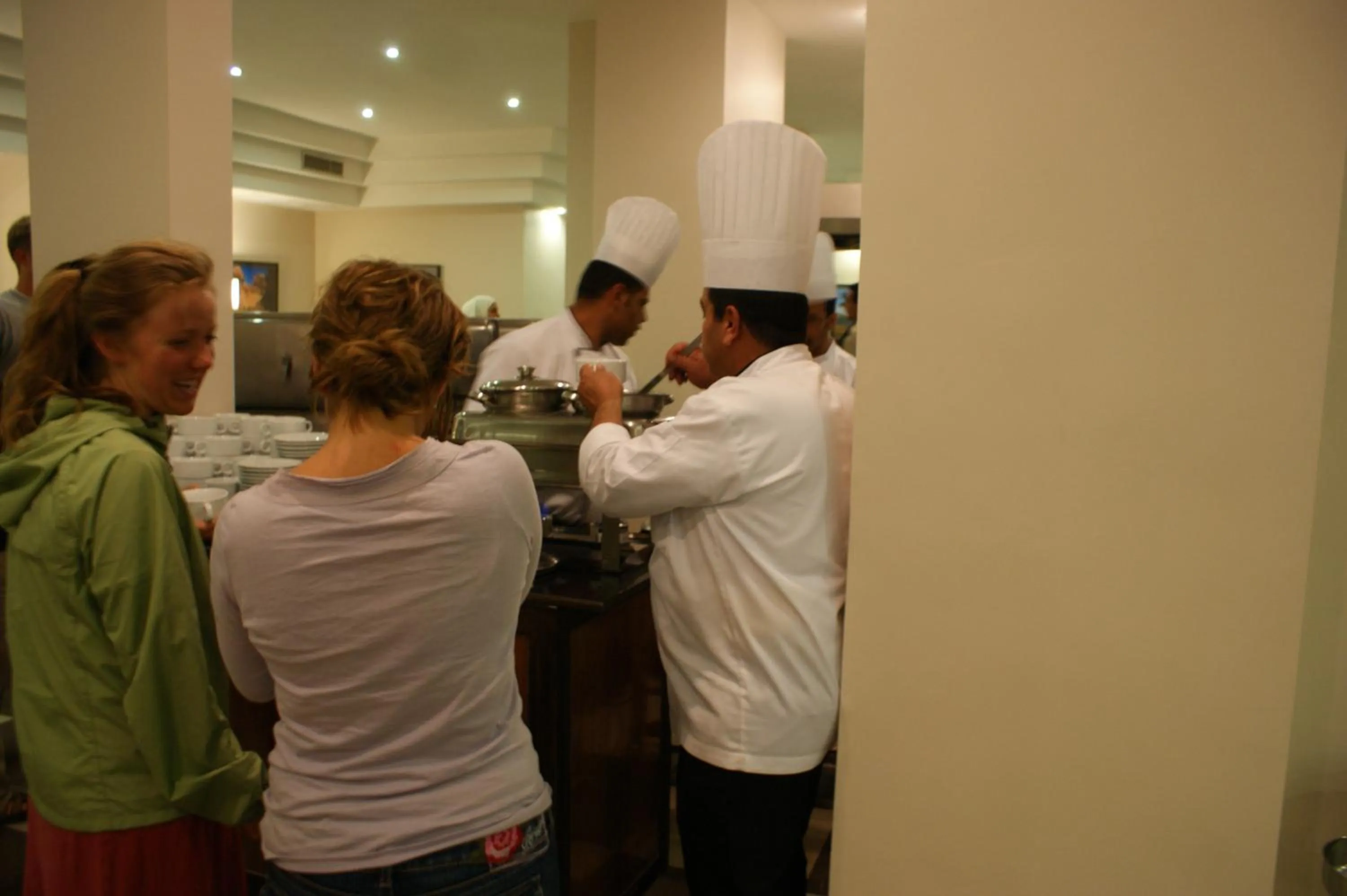 People in La Maison Hotel